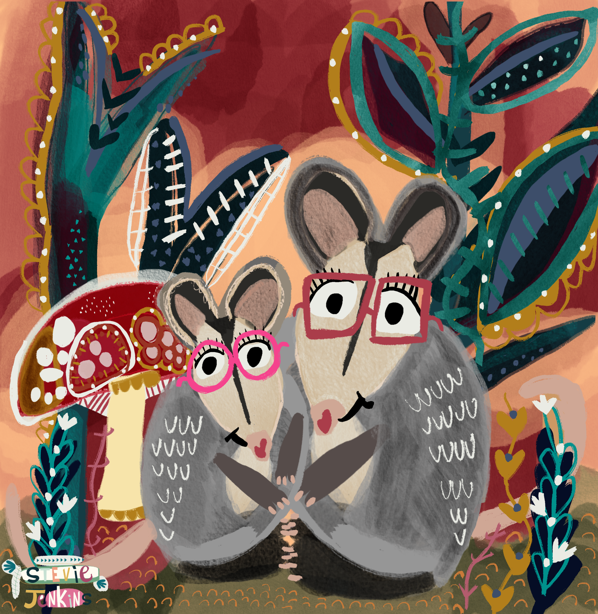 Pair-O-Possum