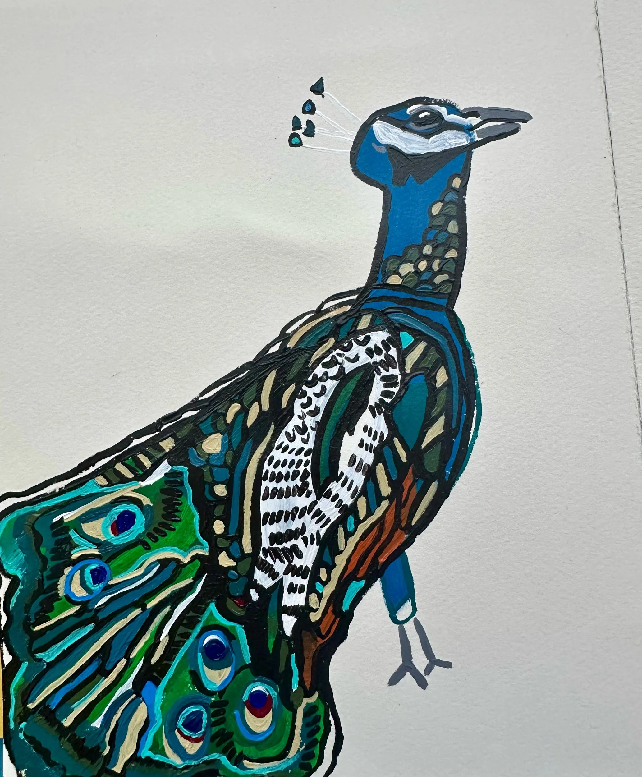 Peacock Blue