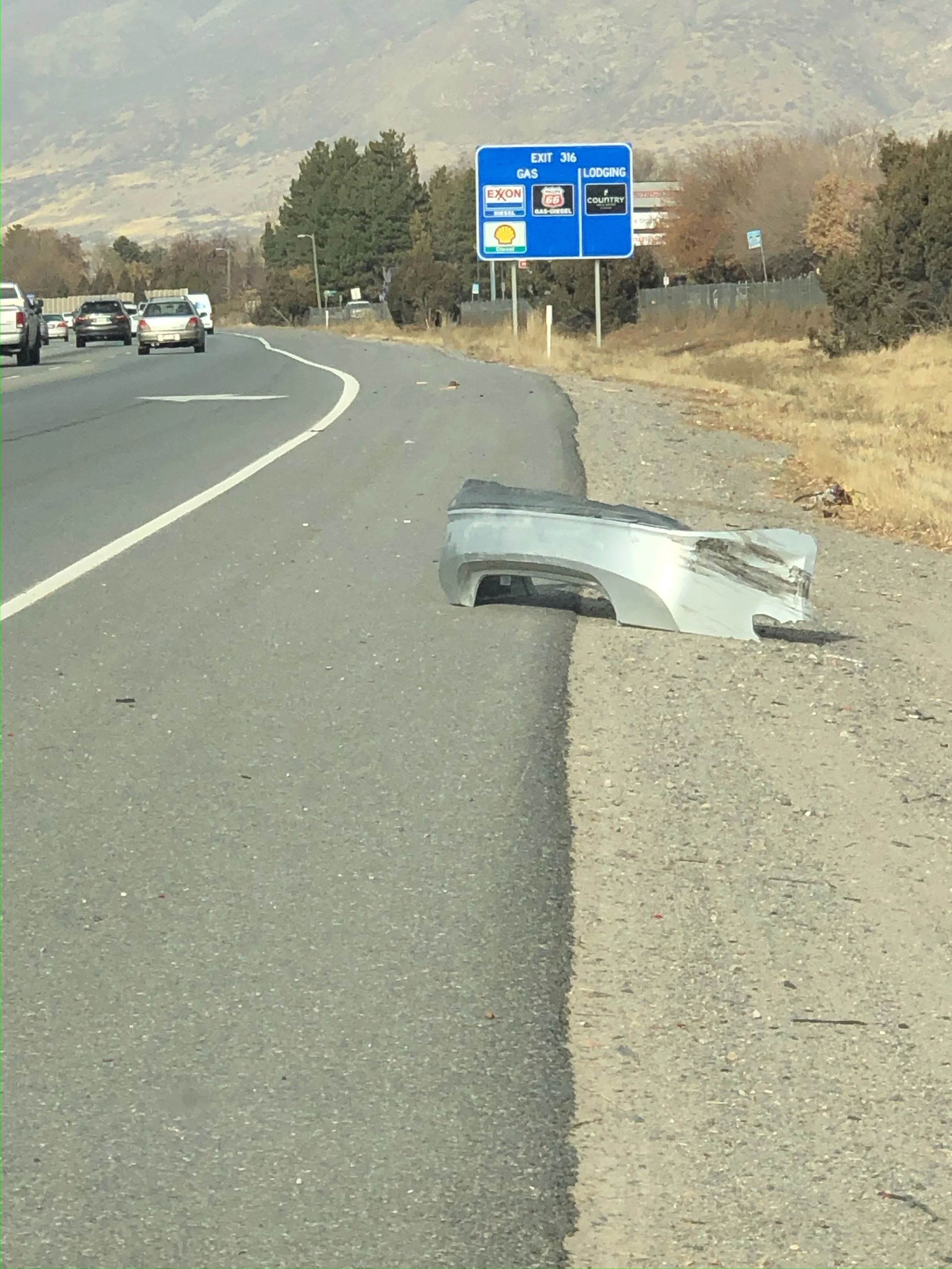 Bumpers On The Side Of The Road – Yes, this is a Grrrr. . . Moment ☺