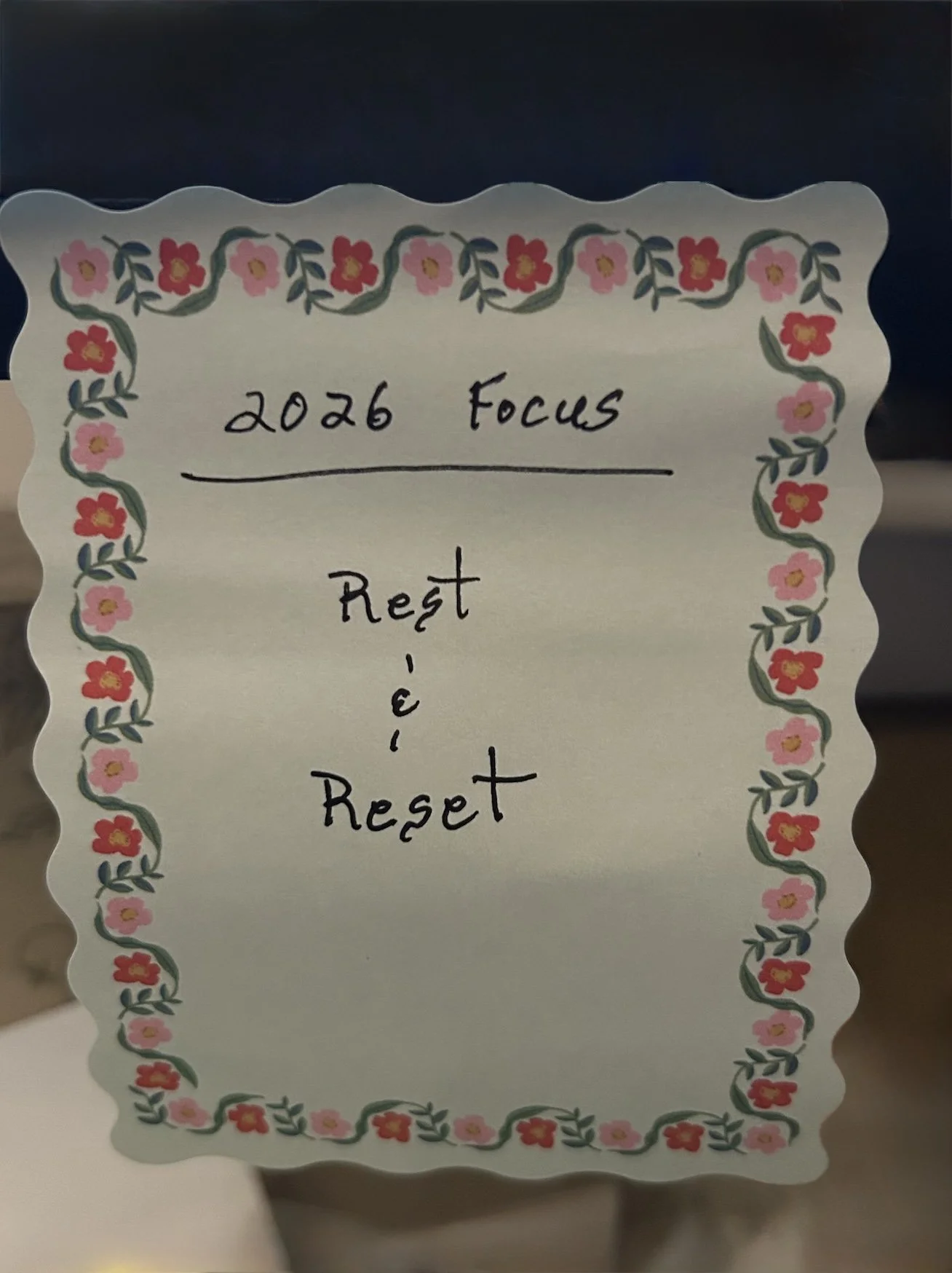 2026 – A New Beginning