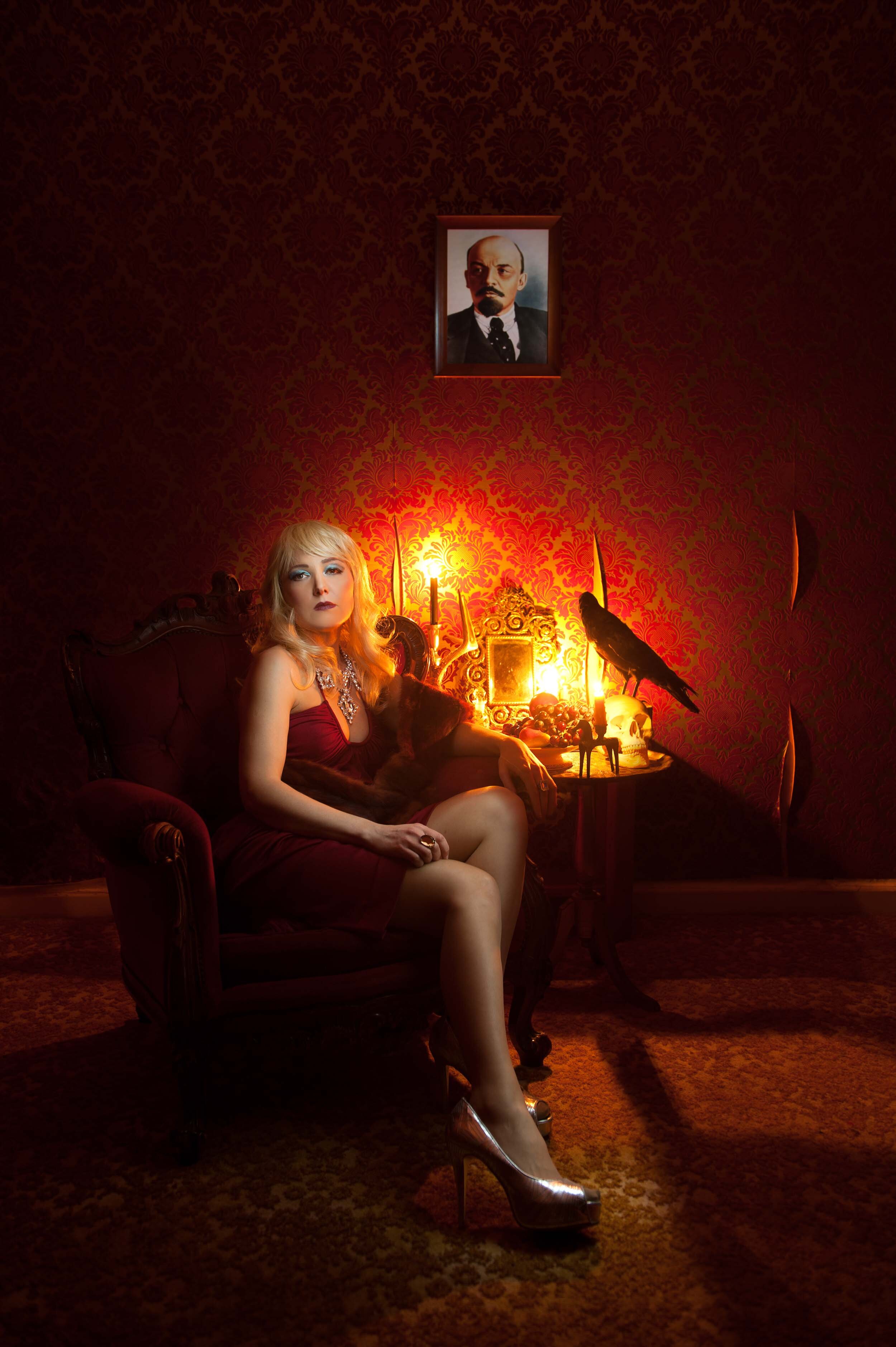  Promo image for ‘Evolution, Revolution and the Mail Order Bride’, Zulya Kamalova, 2013. 