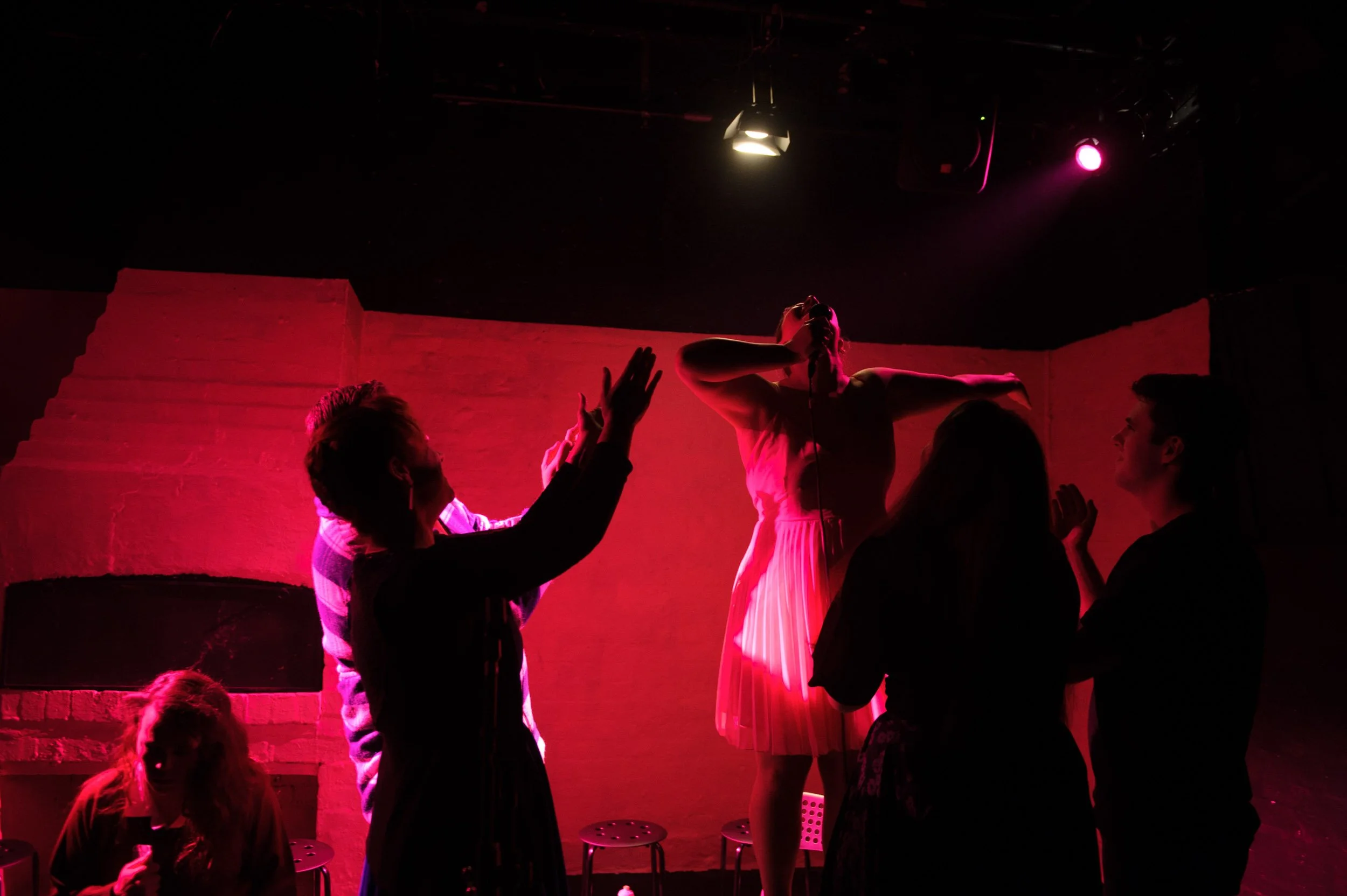 ‘Home Invasion’, Before Shot and La Mama, 2015.