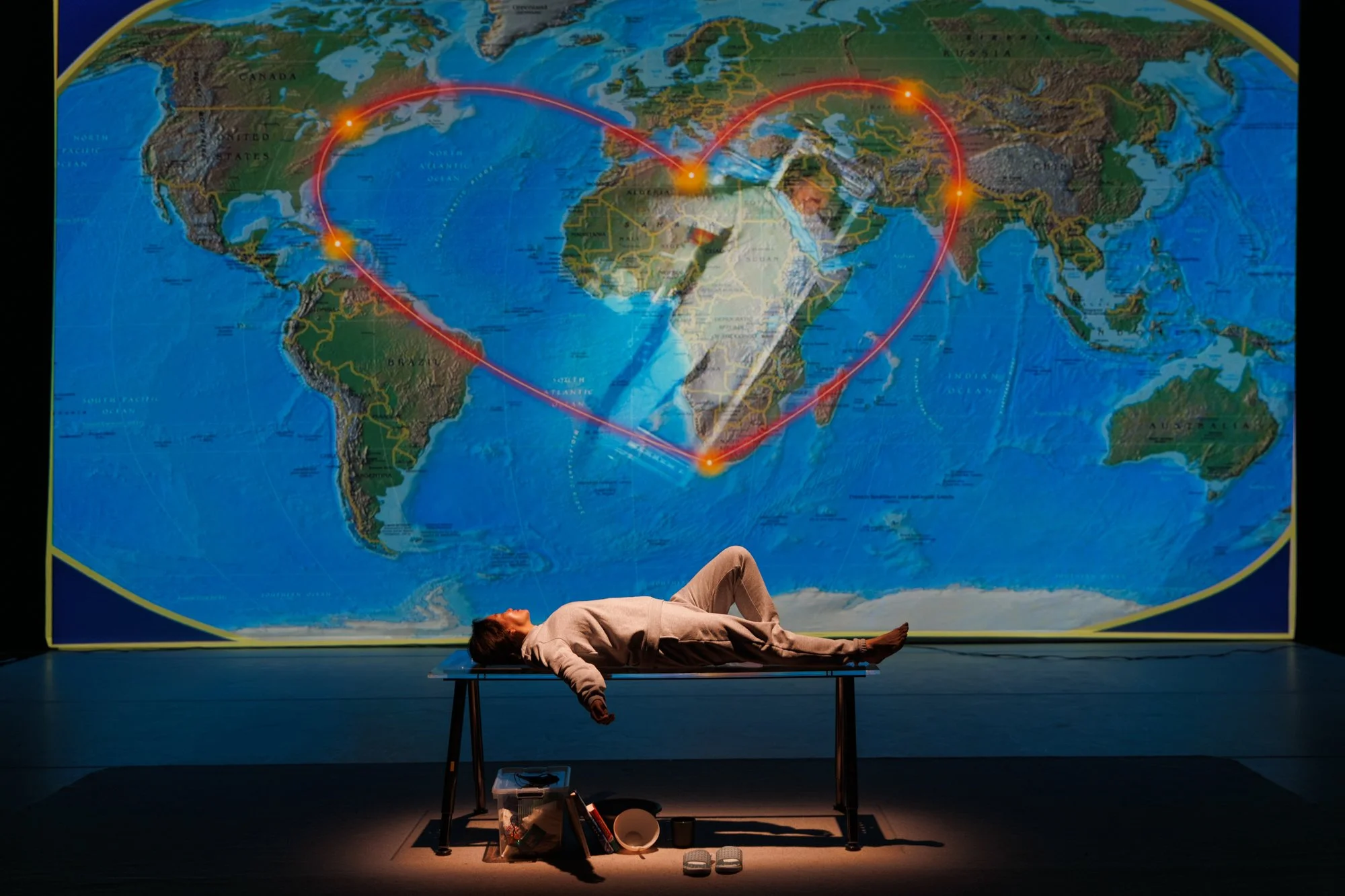  ‘1154 Days’, Cheng Lei, Emma Valente and Clyde White, Arts House, 2026. 