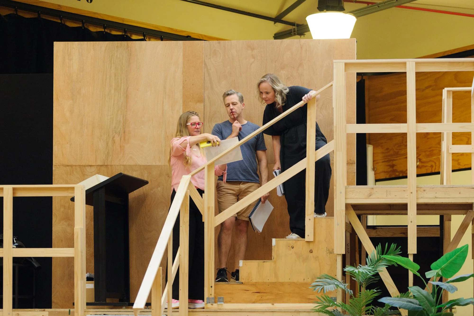  Rehearsal photography for ‘Never Have I Ever’, Melbourne Theatre Company, 2025. 