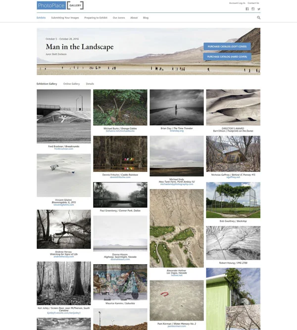 Man in the Landscape - Juror's Choice Award, PhotoPlace Gallery, 2016