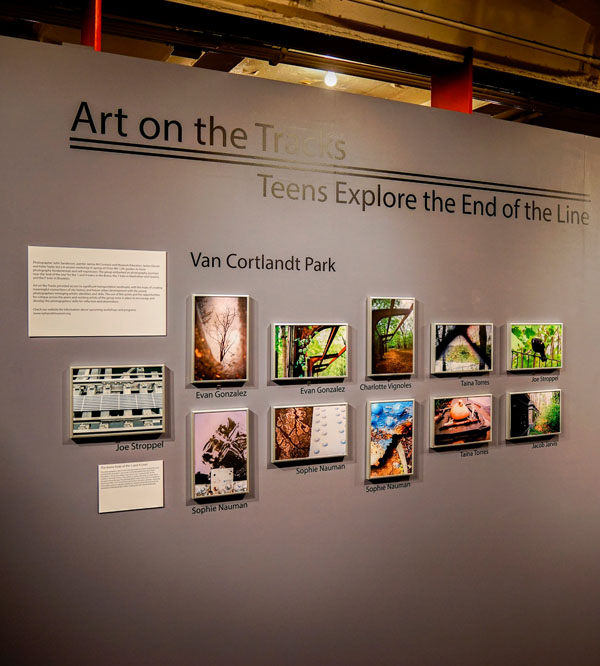 Art on the Tracks: Teens Explore the End of the Line Exhibition, New York Transit Museum, Brooklyn, NY