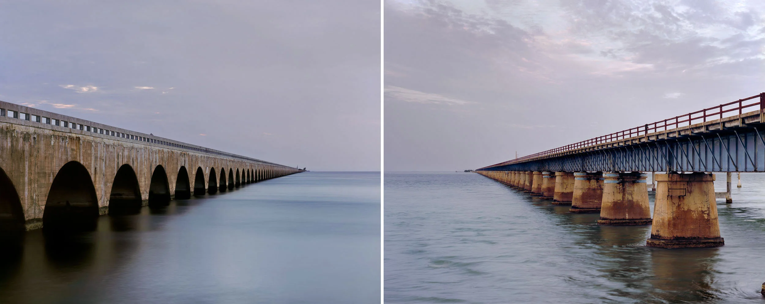 Views of the Overseas Railway, Florida Keys