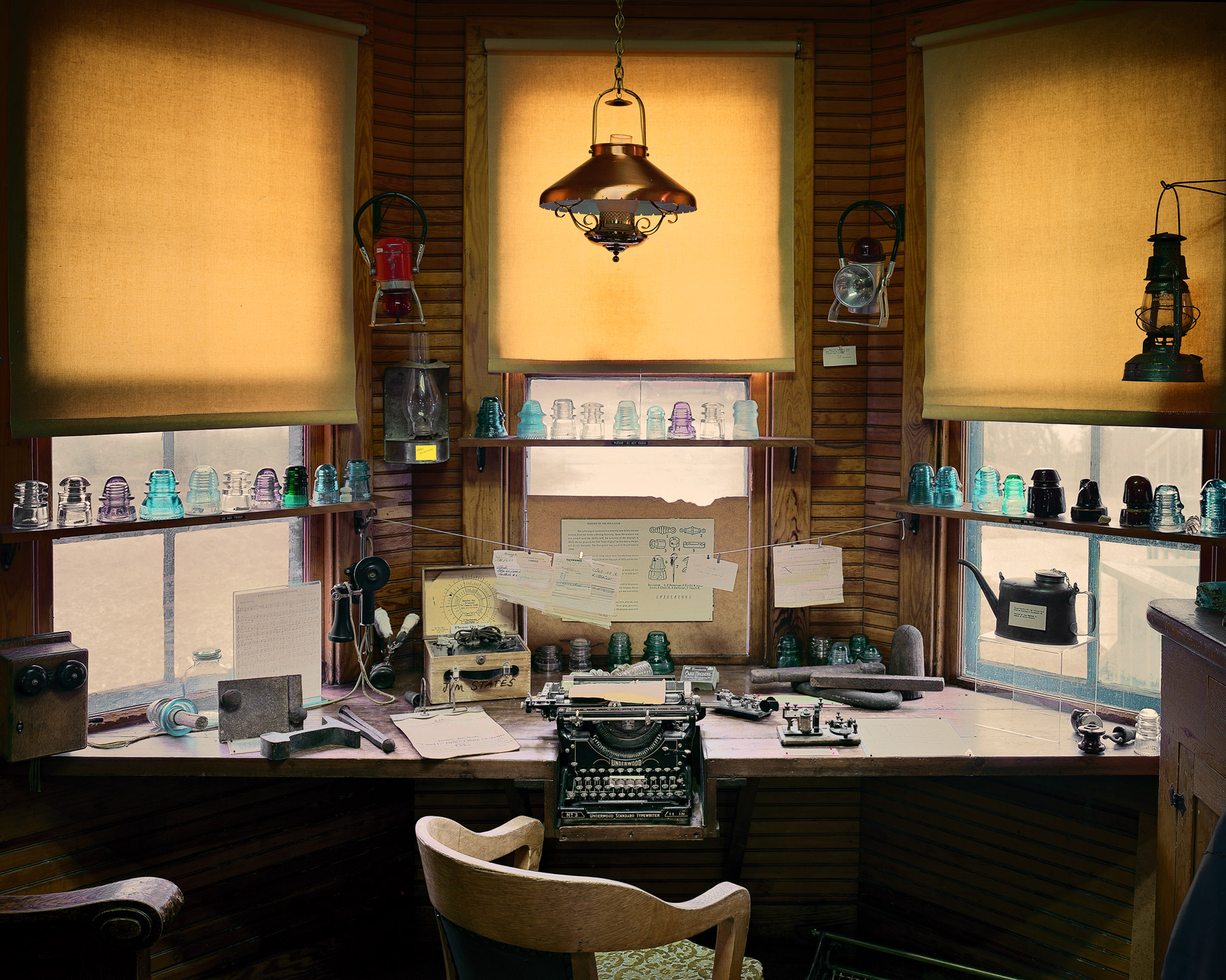 Station Master's Desk, Saratoga, Wyoming