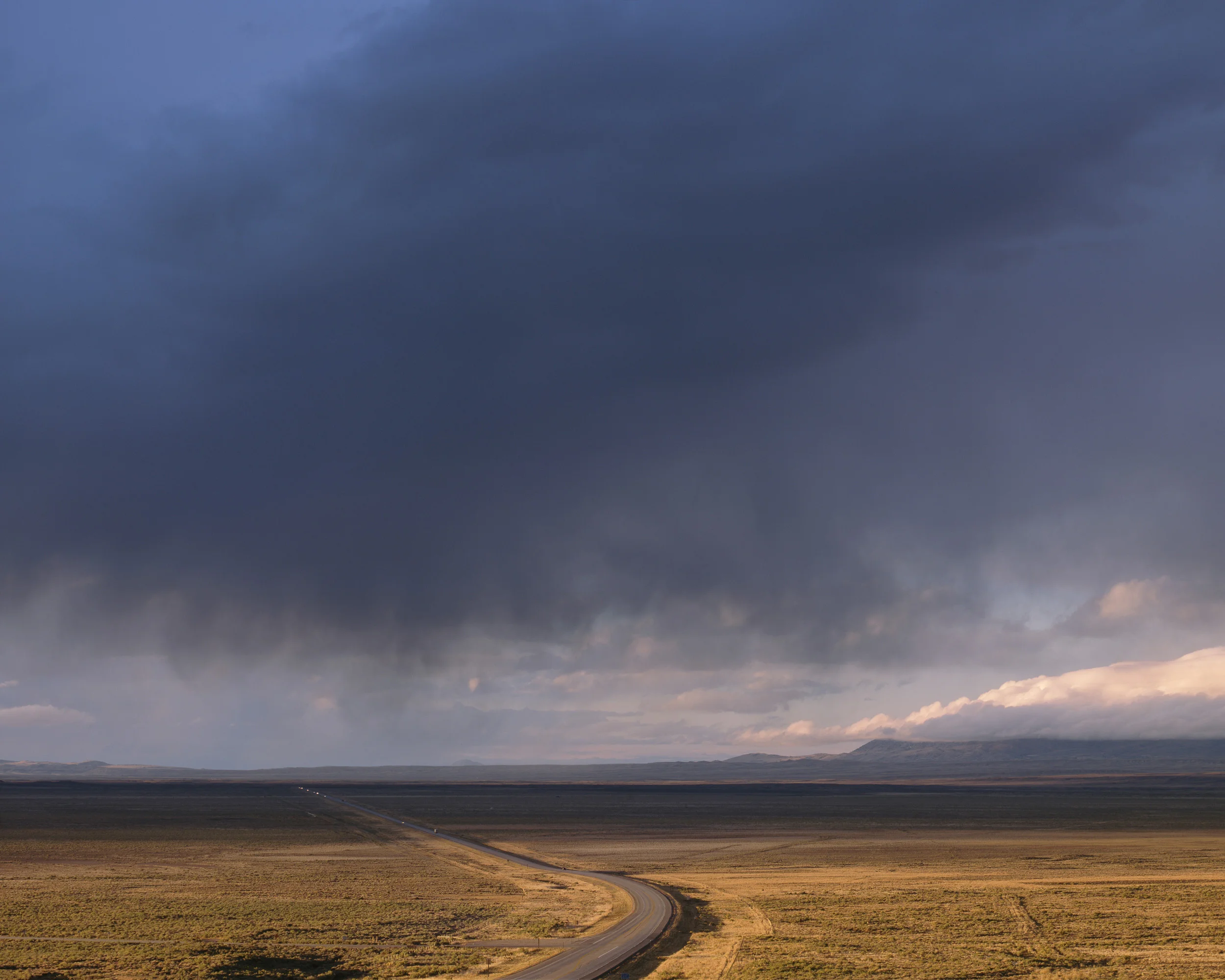 The Road to Muddy Gap, North of Rawlins, Wyoming