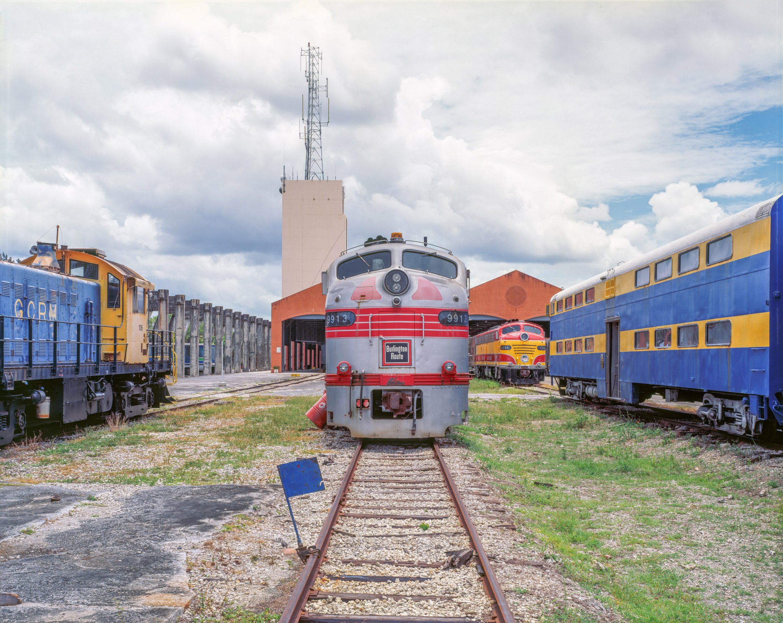 Burlington Route #9913. Miami, Florida