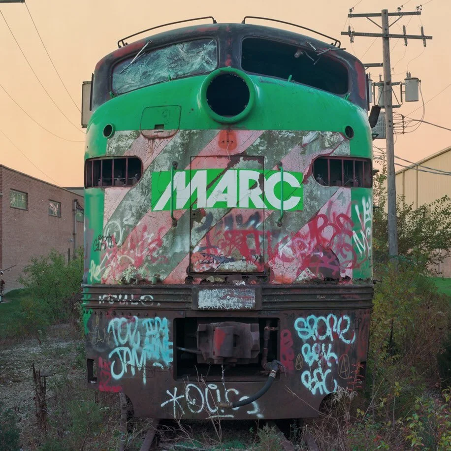 MARC STREAMLINER, Bensenville, Illinois (2021) 

The light as you saw in the reel was not great, but it turned out ok in printing. 

Last slide is the Offering I left to the spirit Gods of the postclectic age