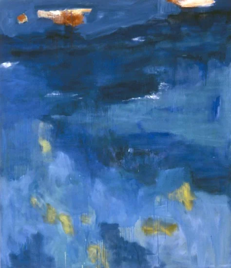 The Lycian Shore : Antiphellos oil on linen 70 x 60in LS-05 photo: M. Lee Fatherree
