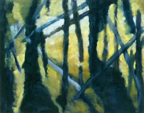 Landscape and Memory : III oil on linen 40 x 50in LM-03 photo: M. Lee Fatherree
