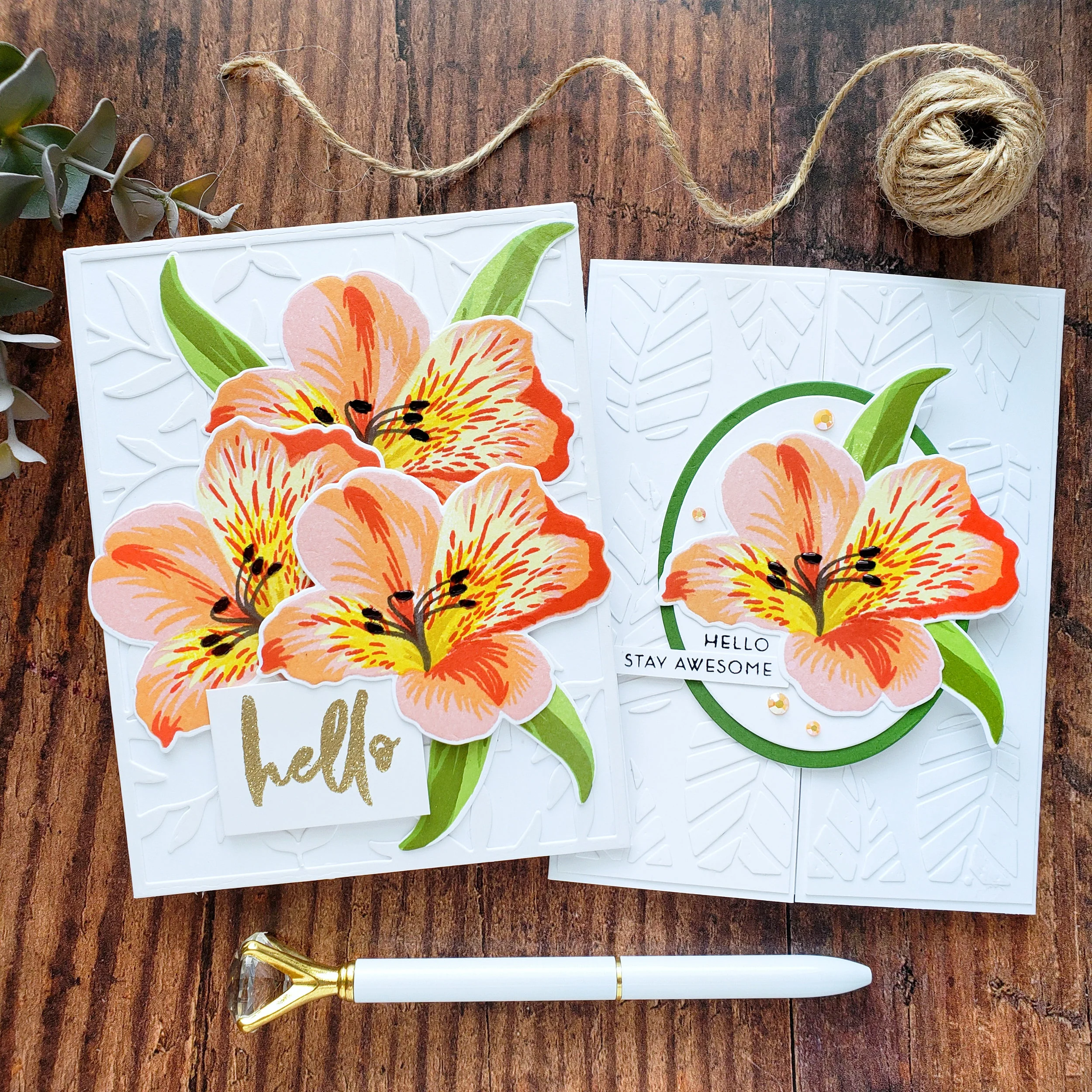 Peruvian Lily Cards