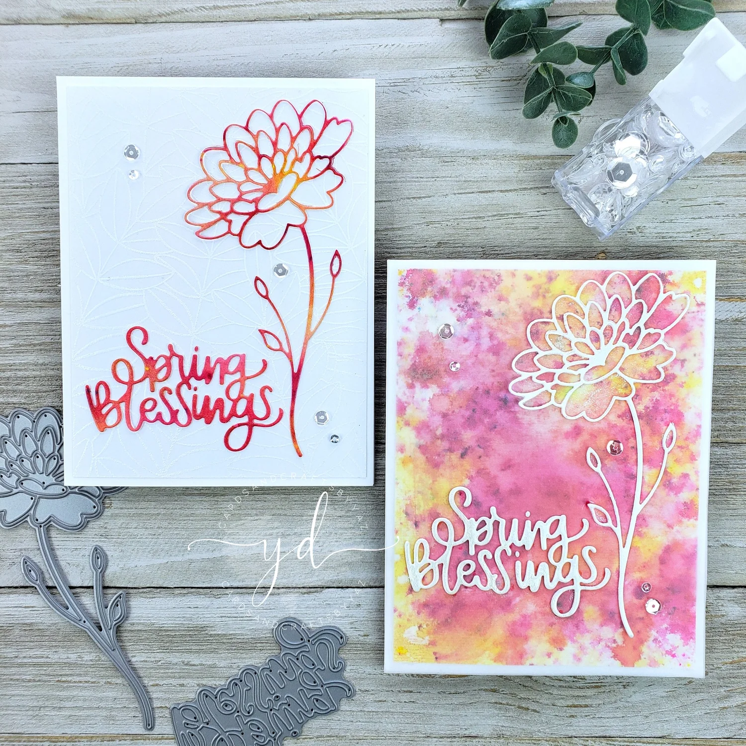 Spring Blessinf Spring Blessing Greeting Cards — CARDSANDCRAFTSBYYAZ