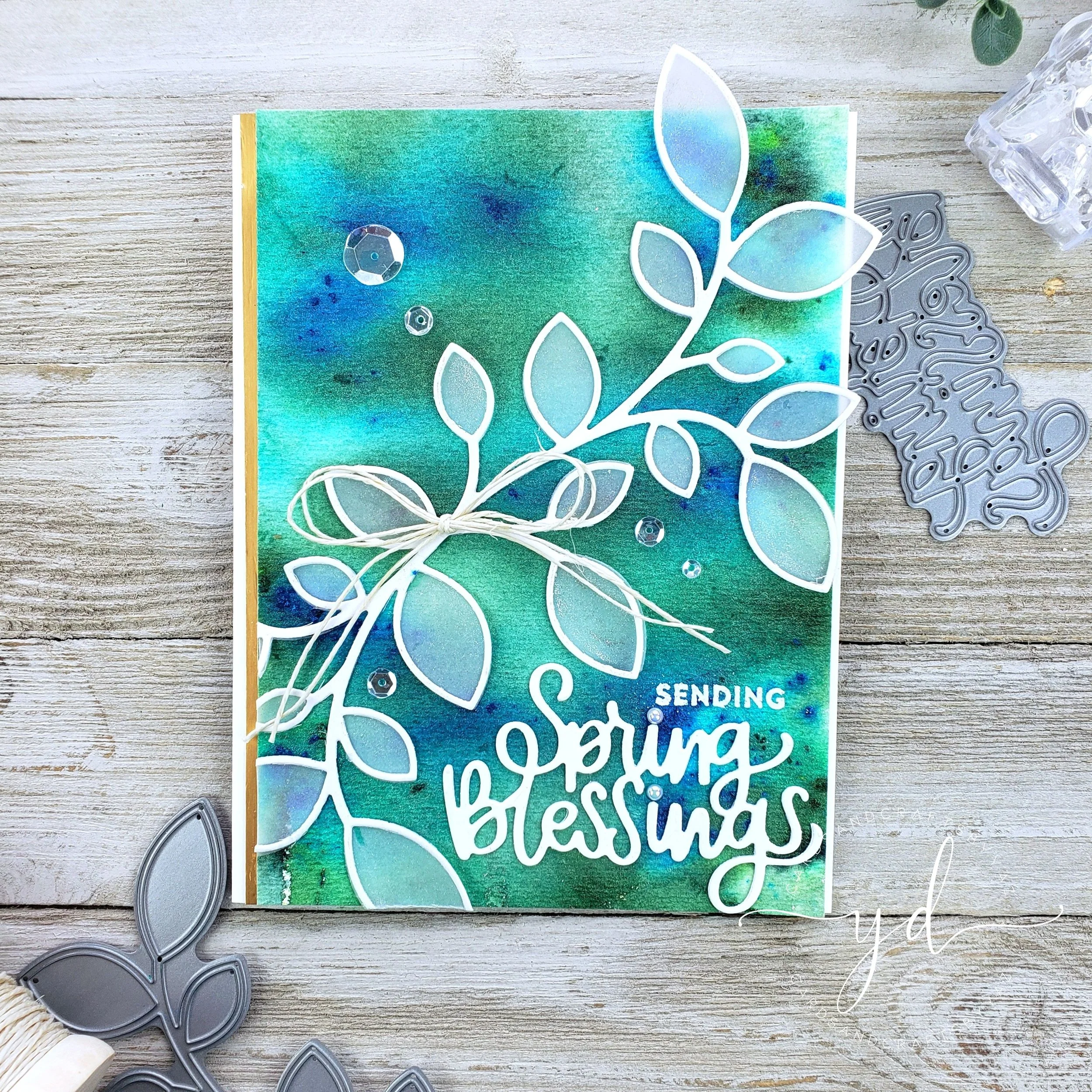 Spring Blessing Greeting Cards — CARDSANDCRAFTSBYYAZ