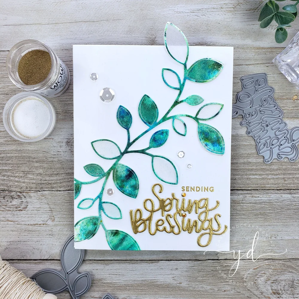 Spring Blessing Greeting Cards — CARDSANDCRAFTSBYYAZ