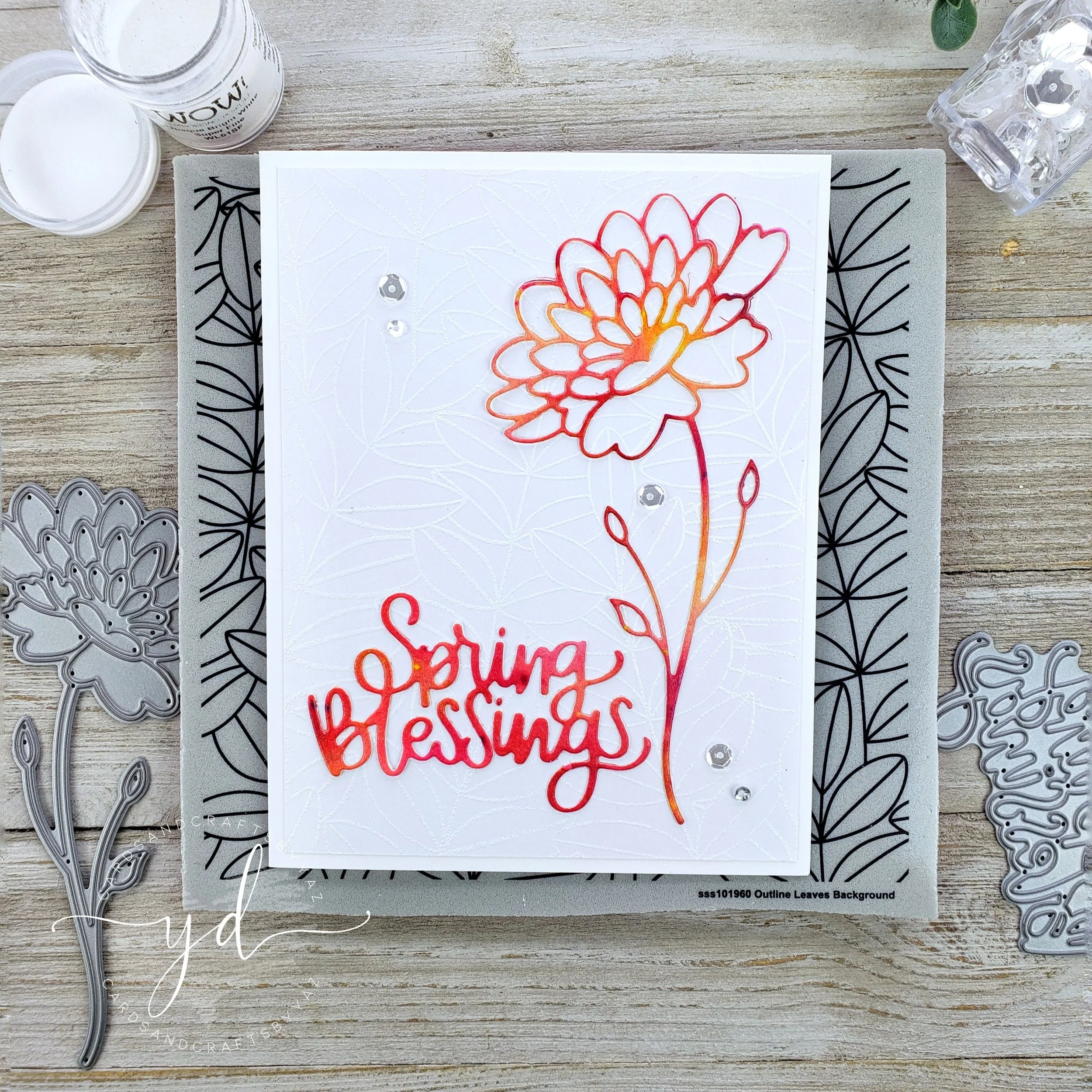 Spring Blessinf Spring Blessing Greeting Cards — CARDSANDCRAFTSBYYAZ