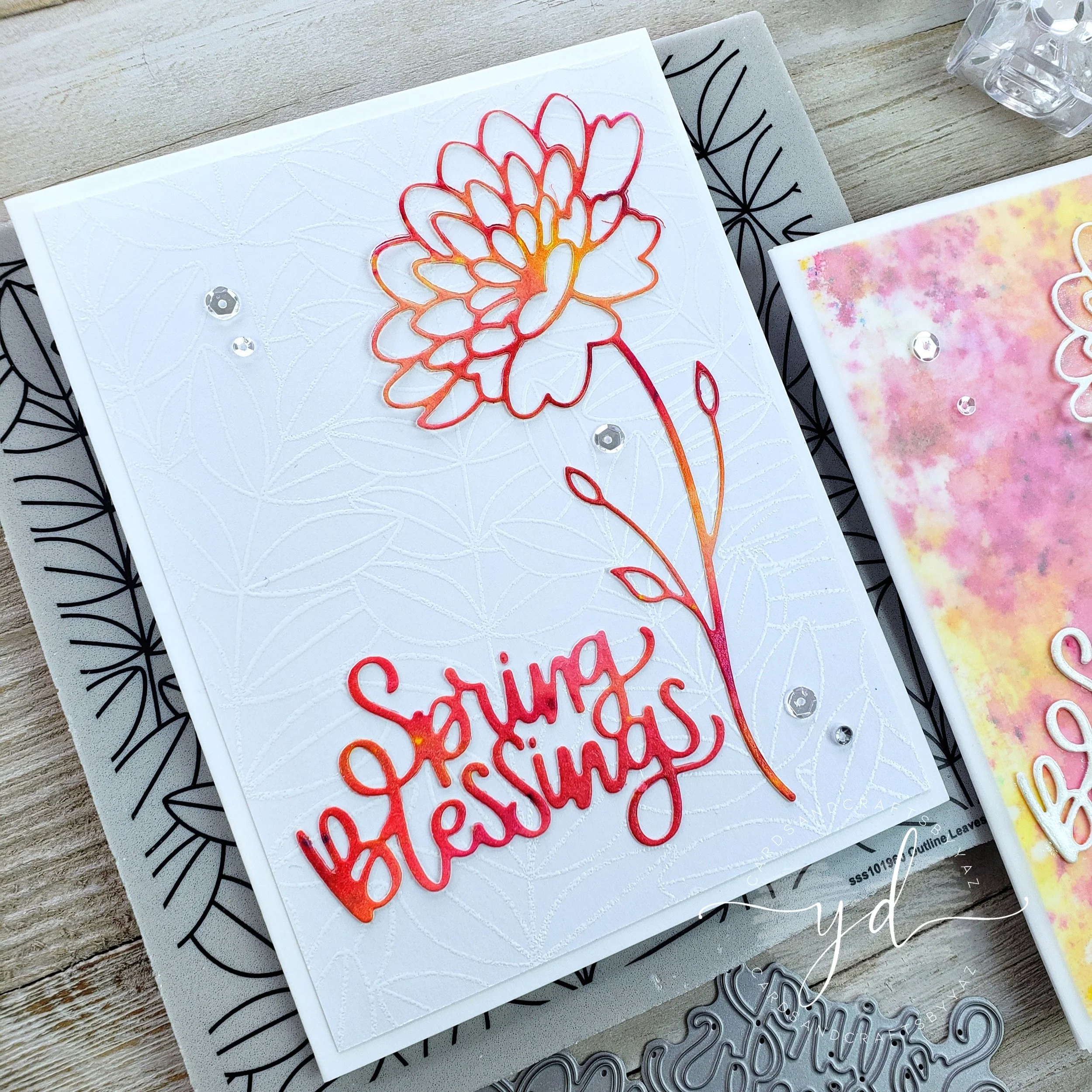 Spring Blessinf Spring Blessing Greeting Cards — CARDSANDCRAFTSBYYAZ