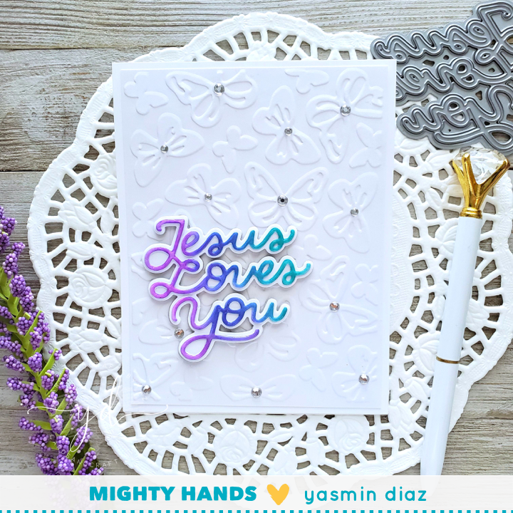 Jesus Loves You Greeting Cards — CARDSANDCRAFTSBYYAZ
