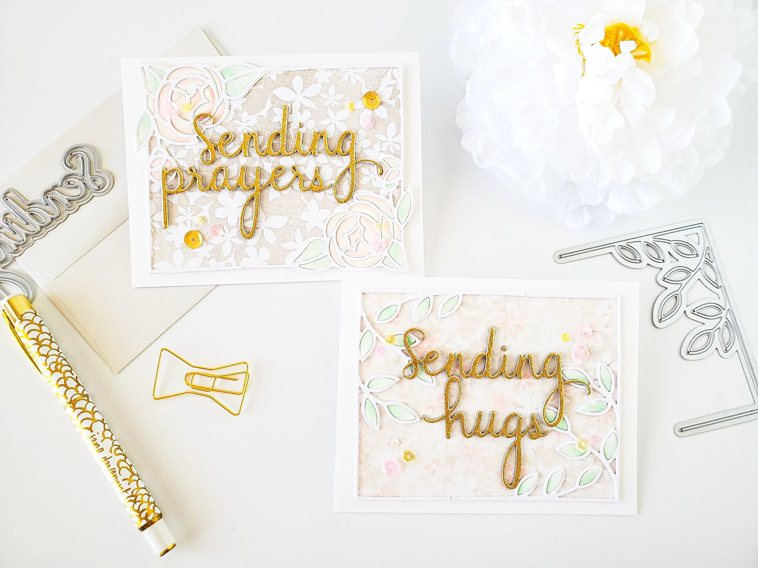 Sending Prayers &amp; Hugs┃Inspiration Cards