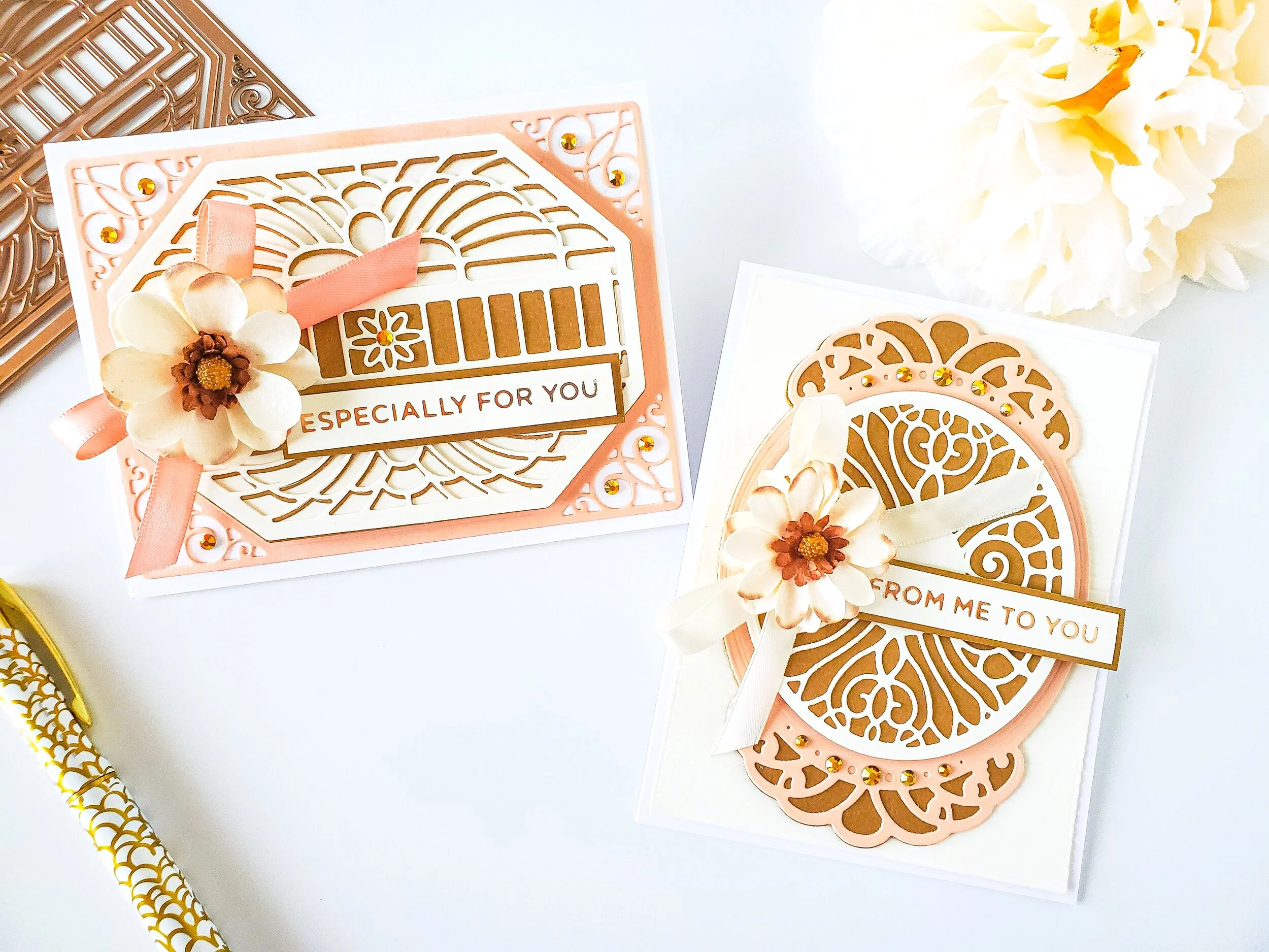 Flourished Fretwork Collection by Becca Feeken┃Inspiration Cards