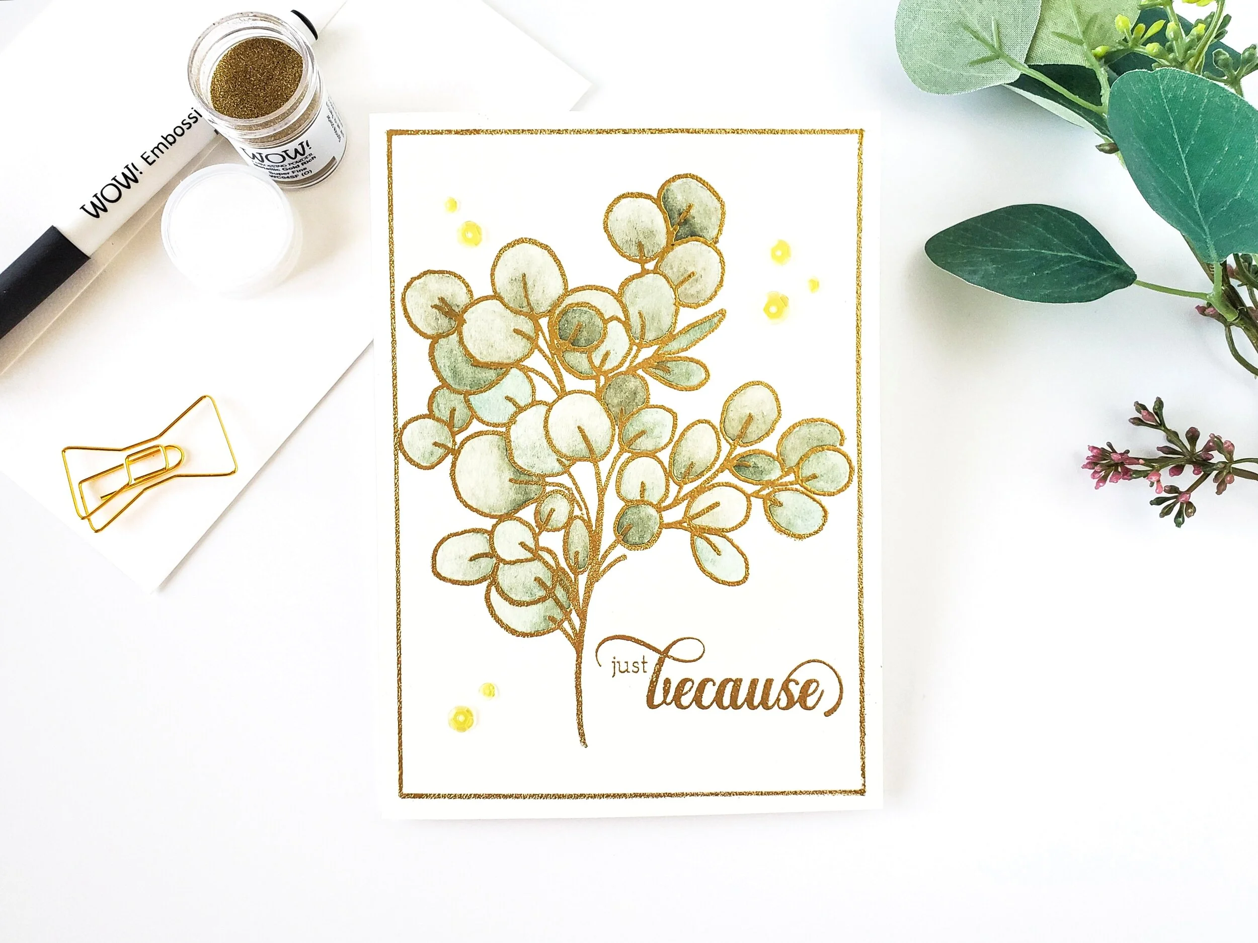 WOW! EP Nature Challenge┃Hand Drawn Just Because Card