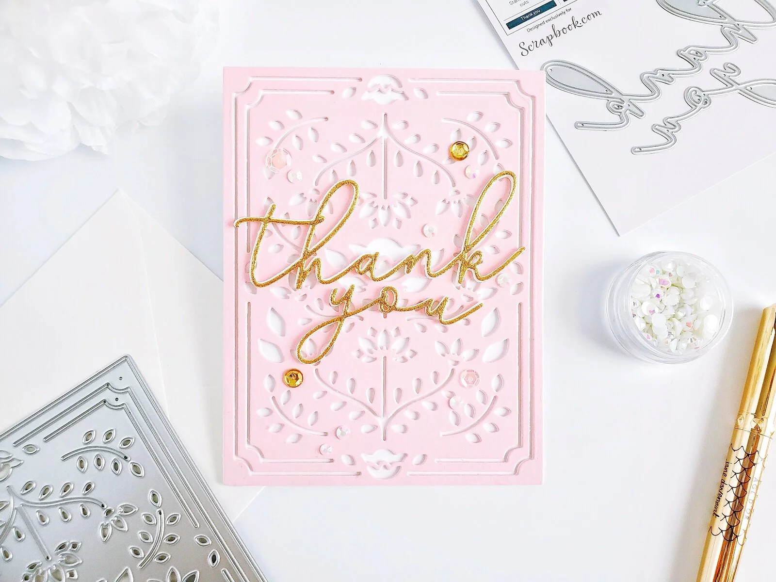 Pinkfresh Studio - Scrapbook.com┃Thank You Die