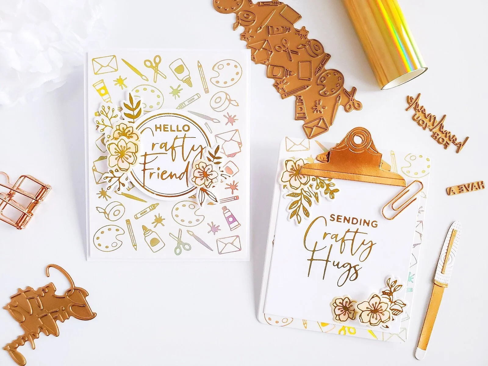 Spellbinders GOM August-2020┃Have a Crafty Day Inspiration Cards