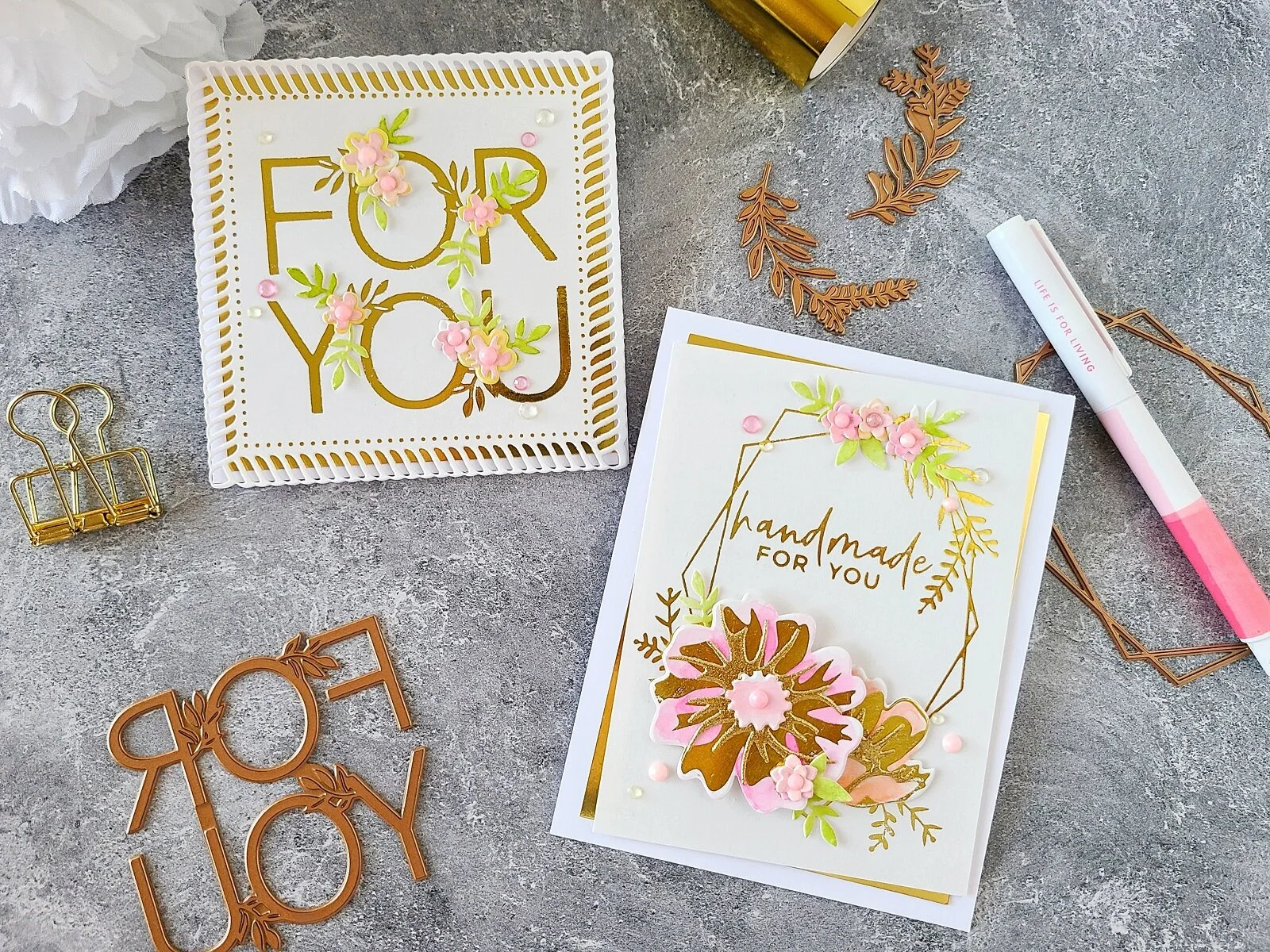 Layered Glimmer Collection┃Inspiration Cards with Yasmin