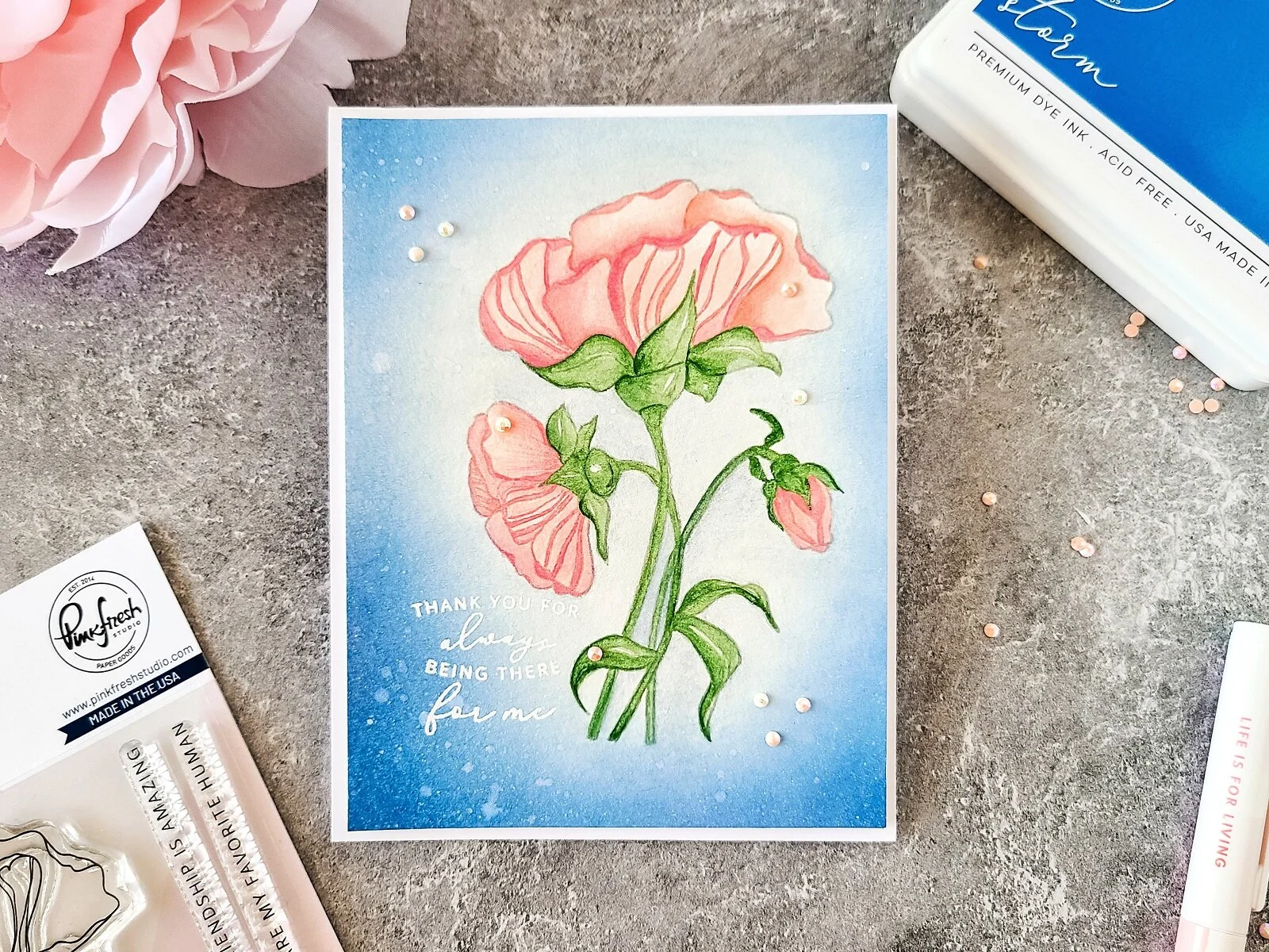 Thankful for Friends┃Inspiration Card