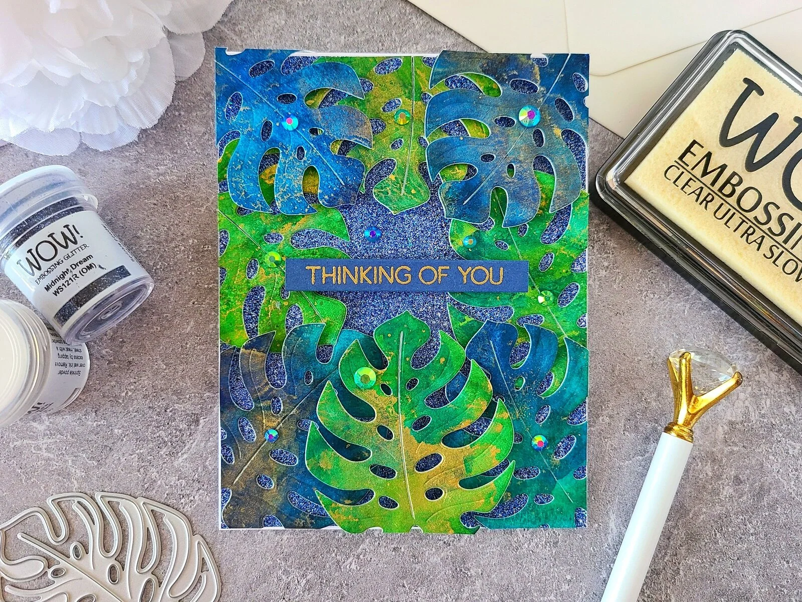 WOW! August Masculine Challenge┃ Thinking of You Inspiration Card