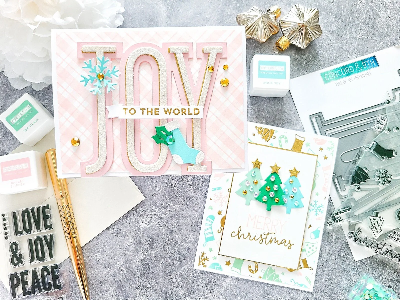 Concord &amp; 9TH┃Holiday Release W2 Inspiration Cards