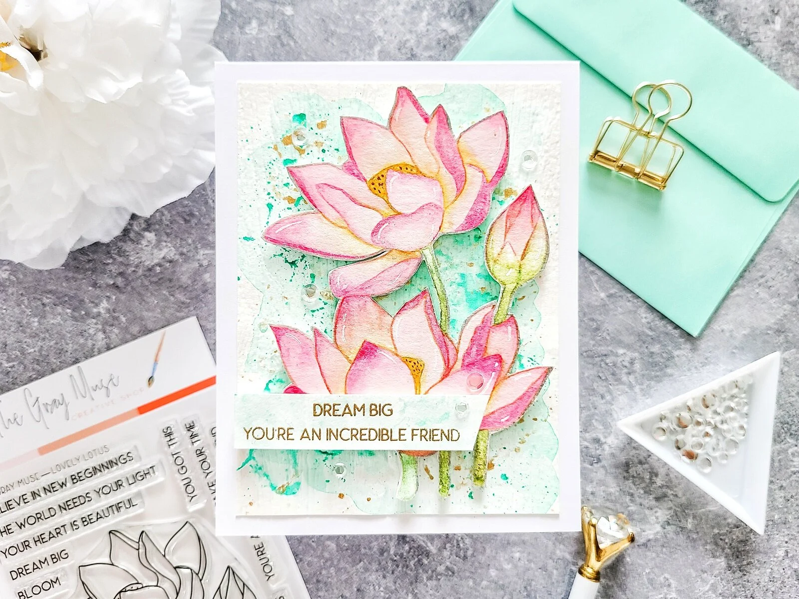 The Gray Muse Summer/Fall 2020 Stamp Collection┃Blog Hop