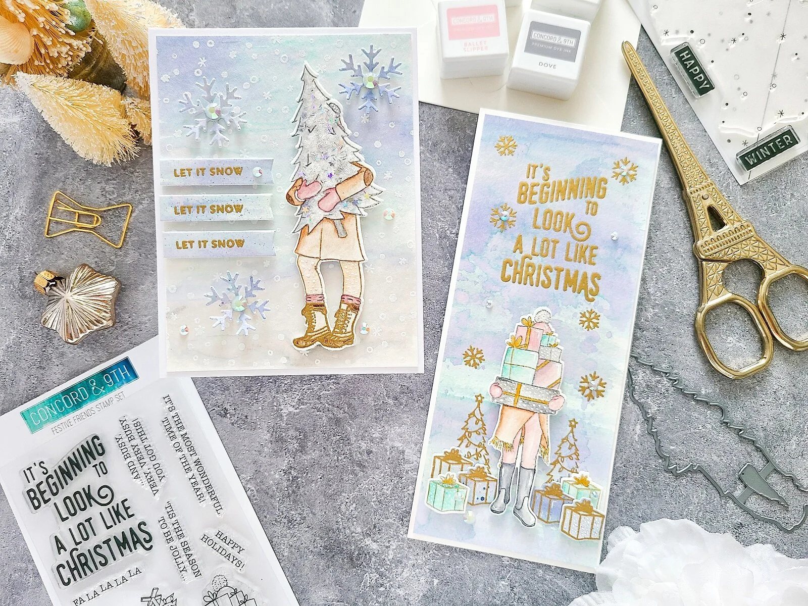 Concord &amp; 9TH┃Holiday Release W4 Inspiration Cards