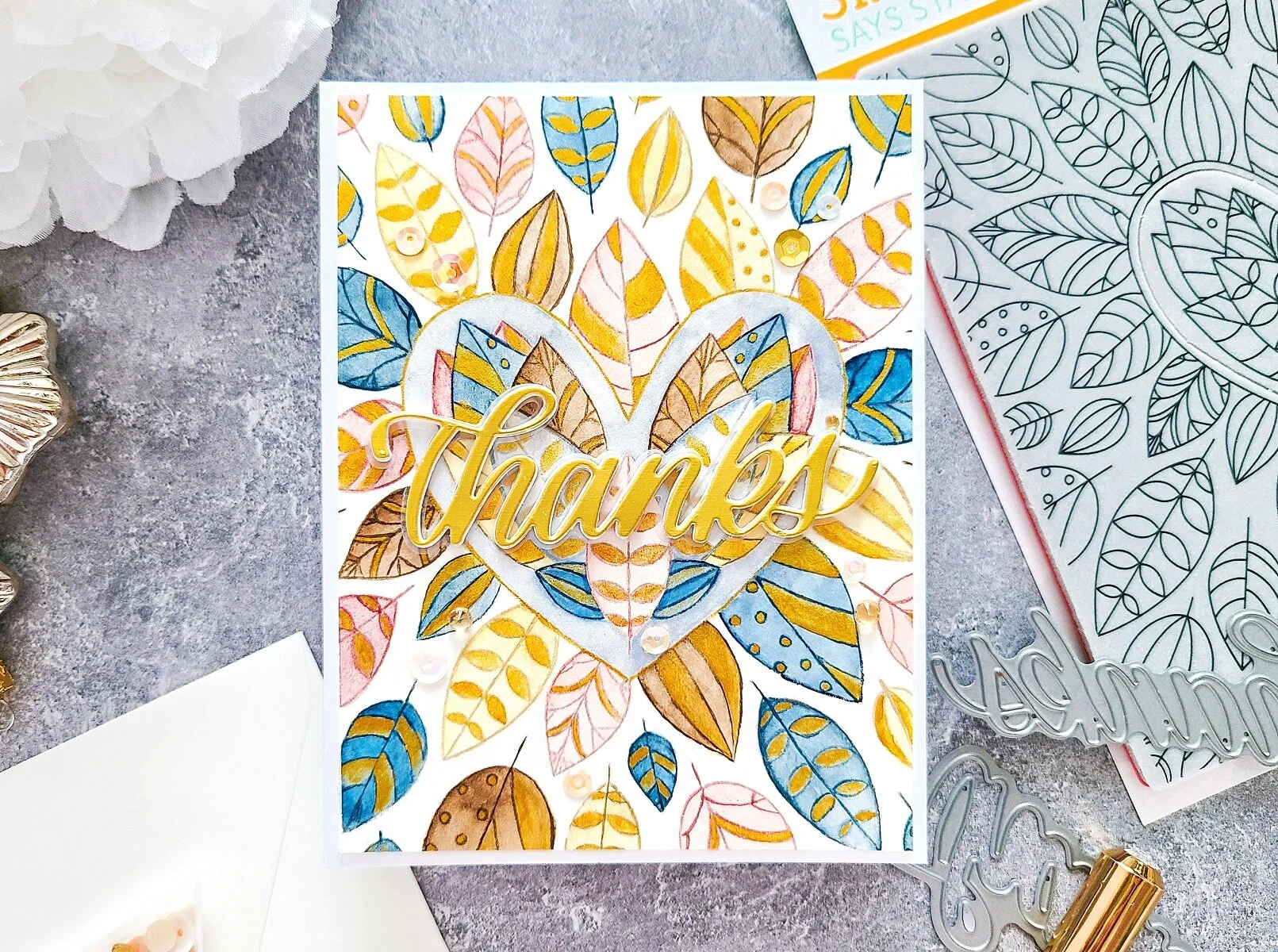 SSS Make Merry Release┃Watercolor Card