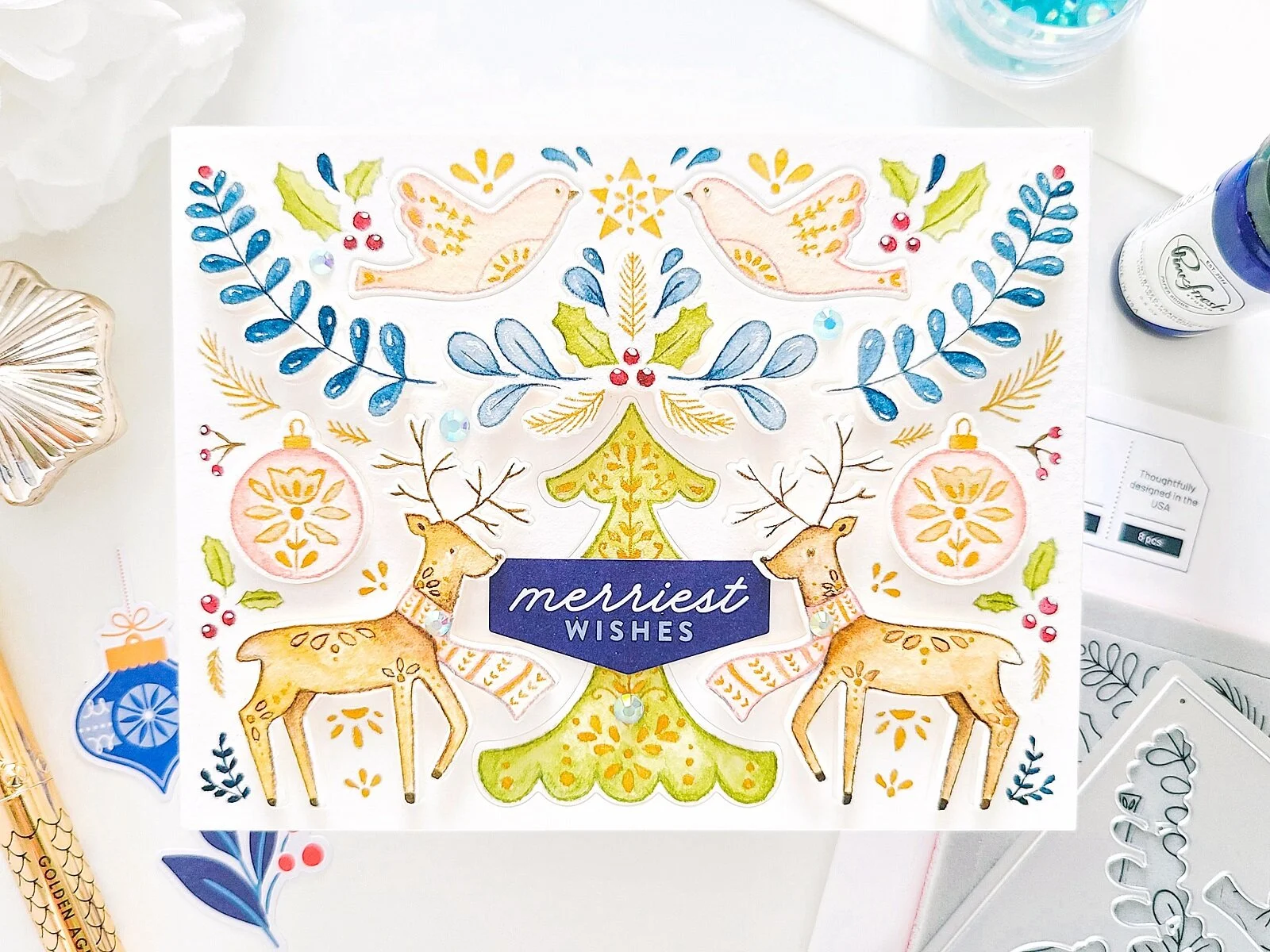 Pop-Out Folk Christmas┃Inspiration Card