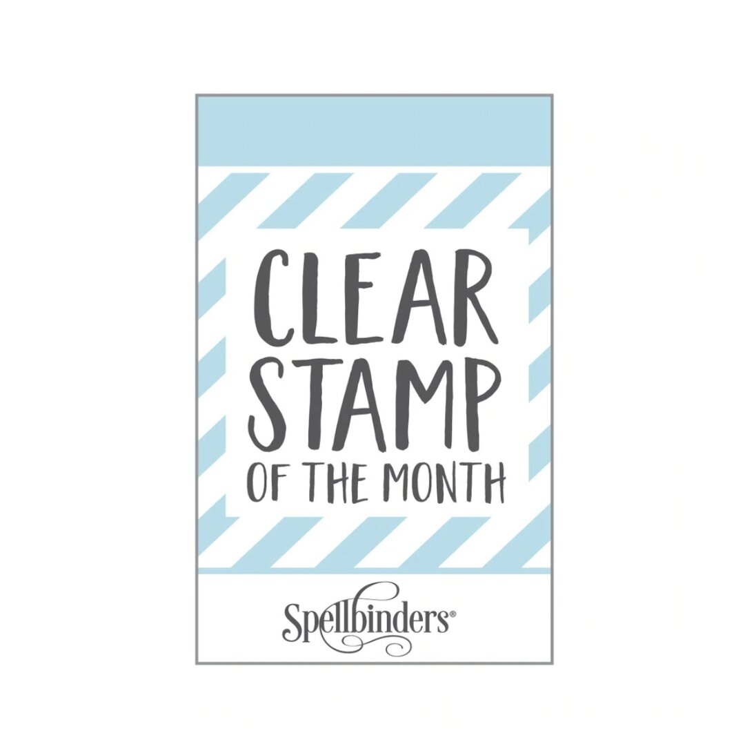 Spellbinders Clear Stamp of the Month - Sandi MacIver - Card