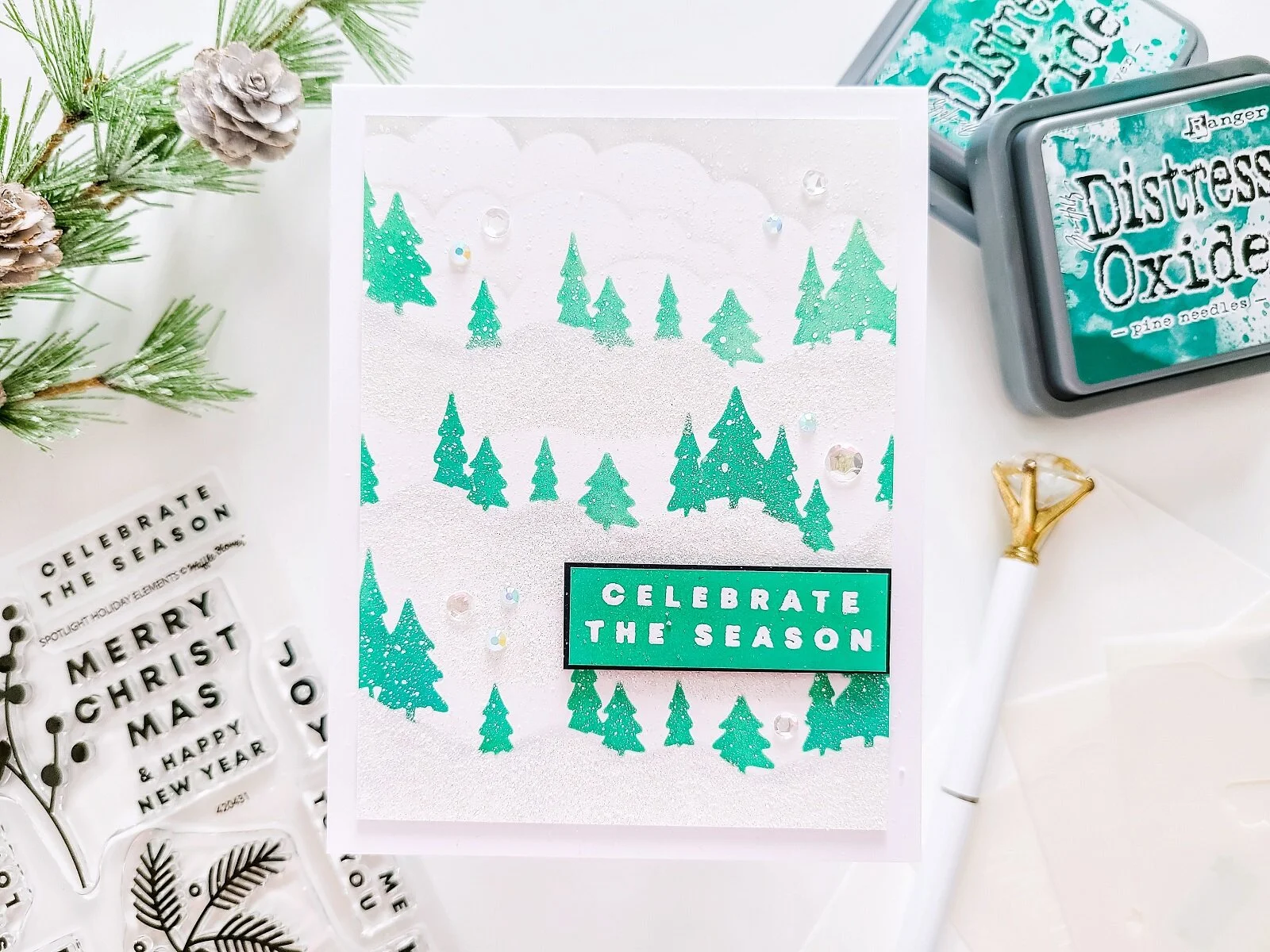 Waffle Flower┃Celebrate the Season Inspiration Card