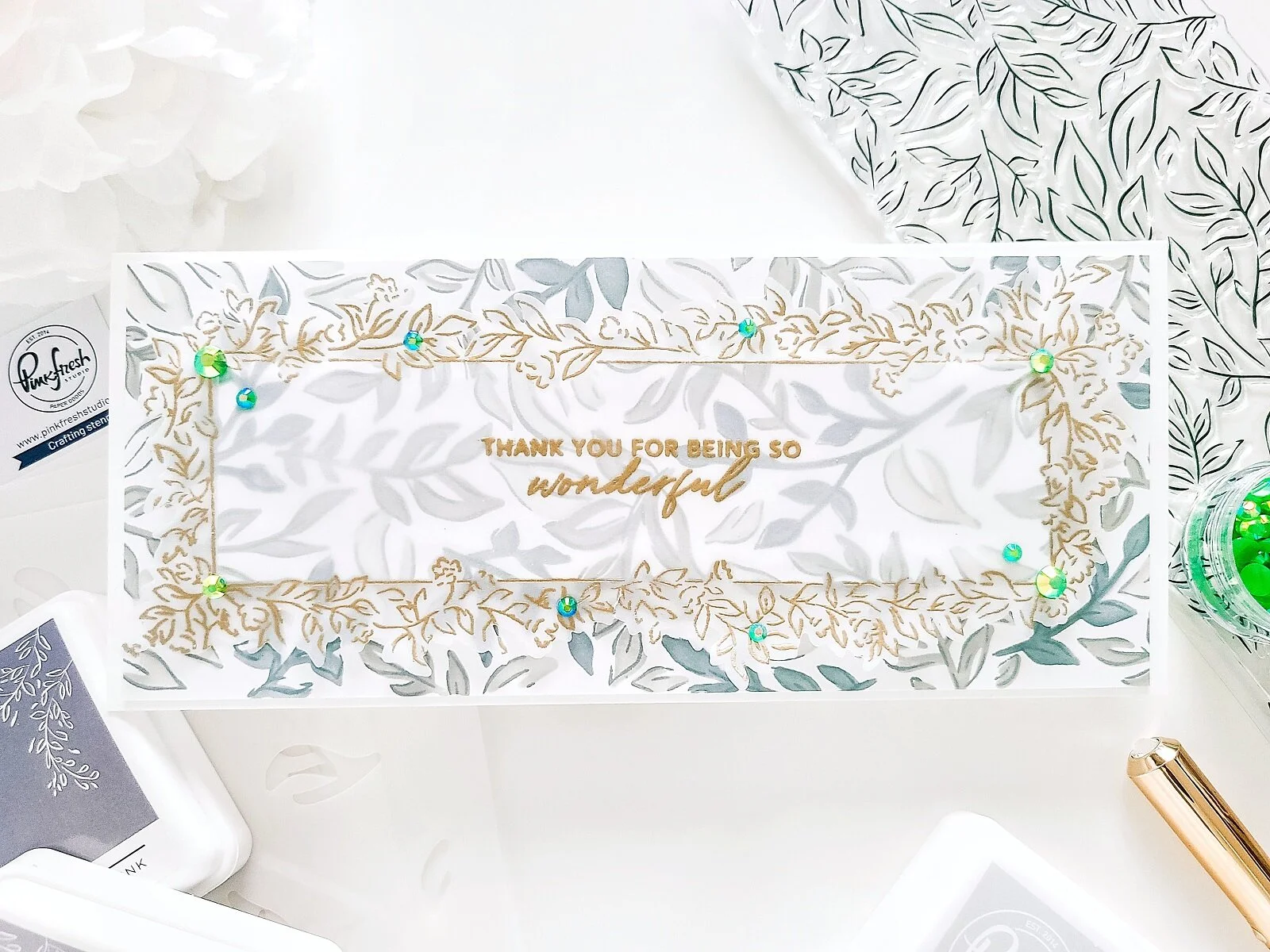 You Are Amazing┃Slimline Inspiration Card