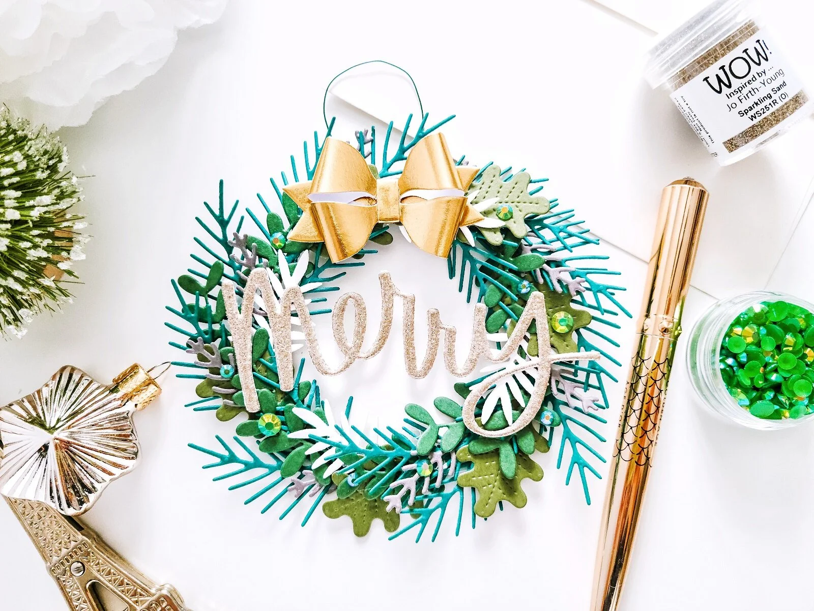 Merry┃Handmade Christmas Wreath