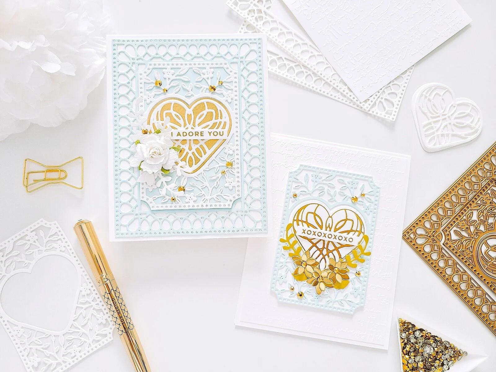 Spellbinders JAN-2021 DOM┃Inspiration Cards