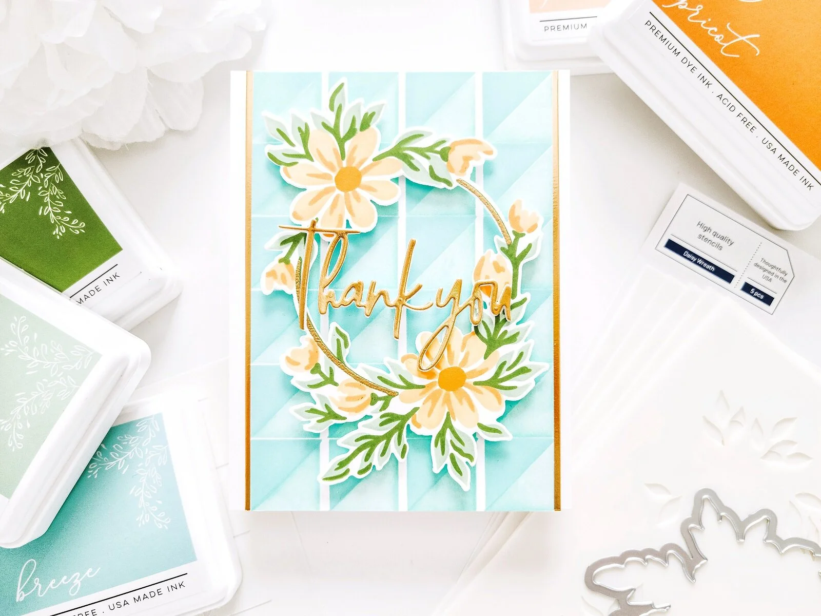 Daisy Wreath┃Inspiration Card