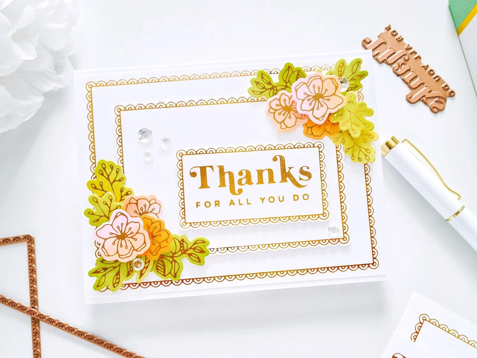 Spellbinders FEB-2021 GOM┃Inspiration Card