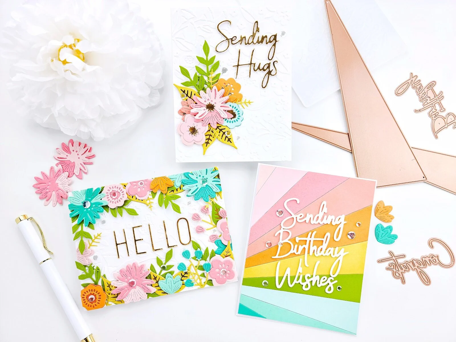 Spellbinders Simply Perfect Collection ┃Inspiration Cards