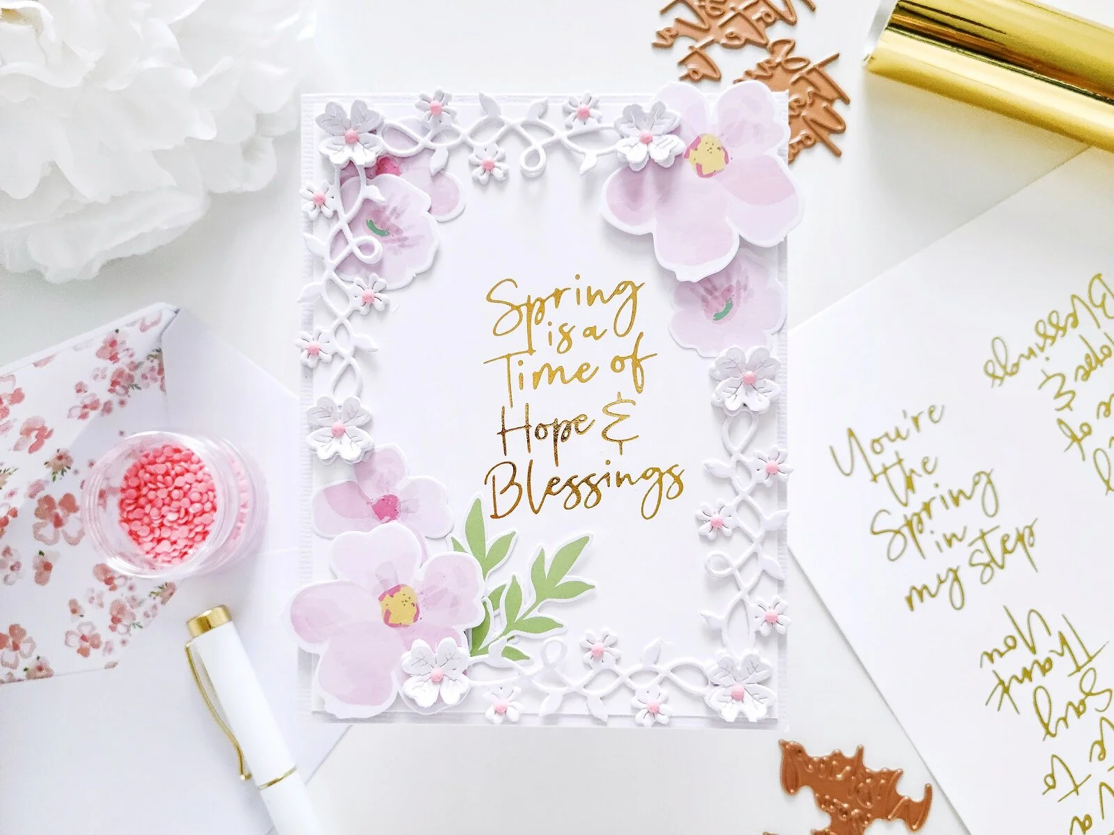 Spellbinders MAR-2021 GOM┃Inspiration Card