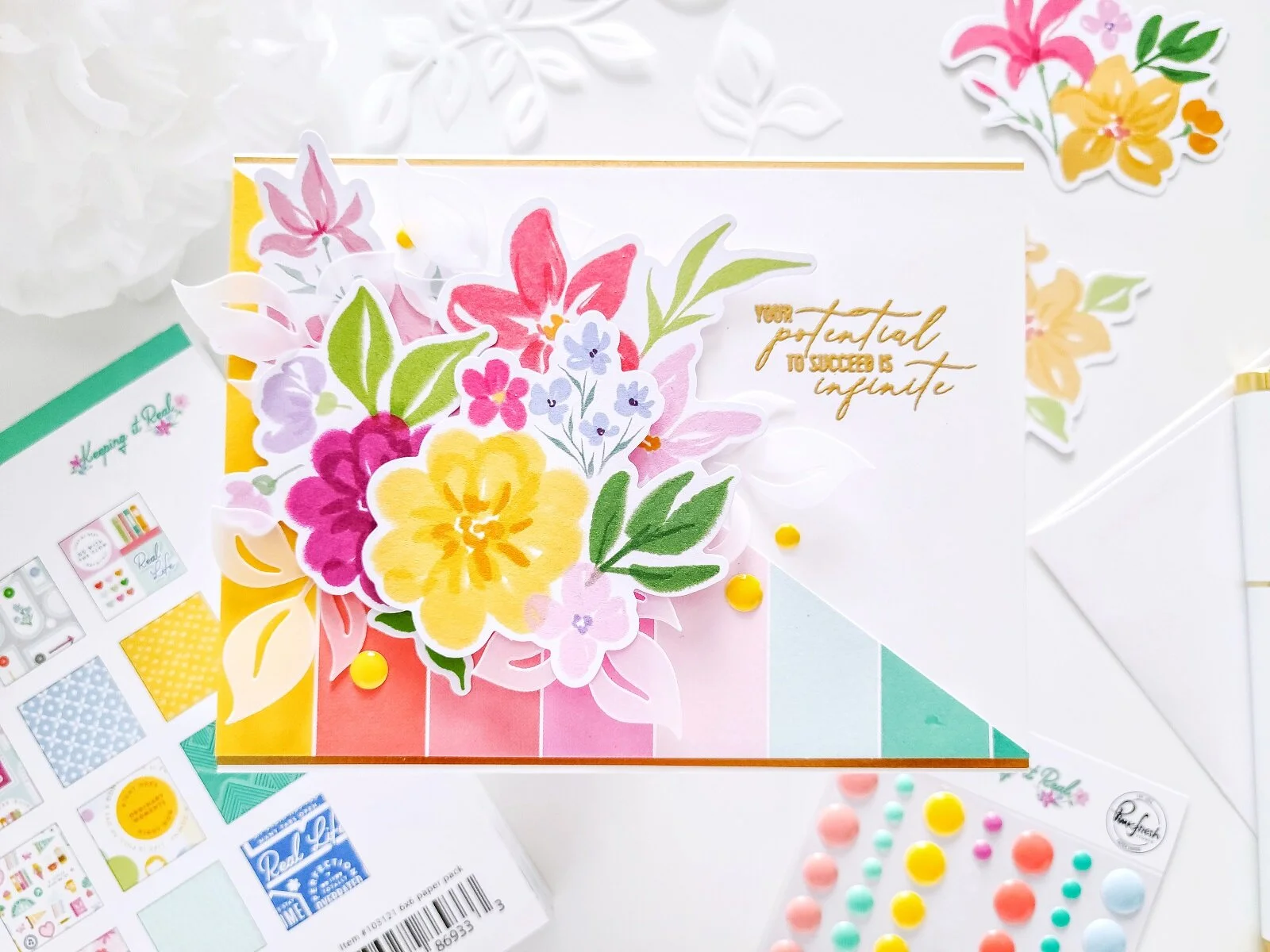 March 2021 - Flowers Challenge┃Inspiration Card