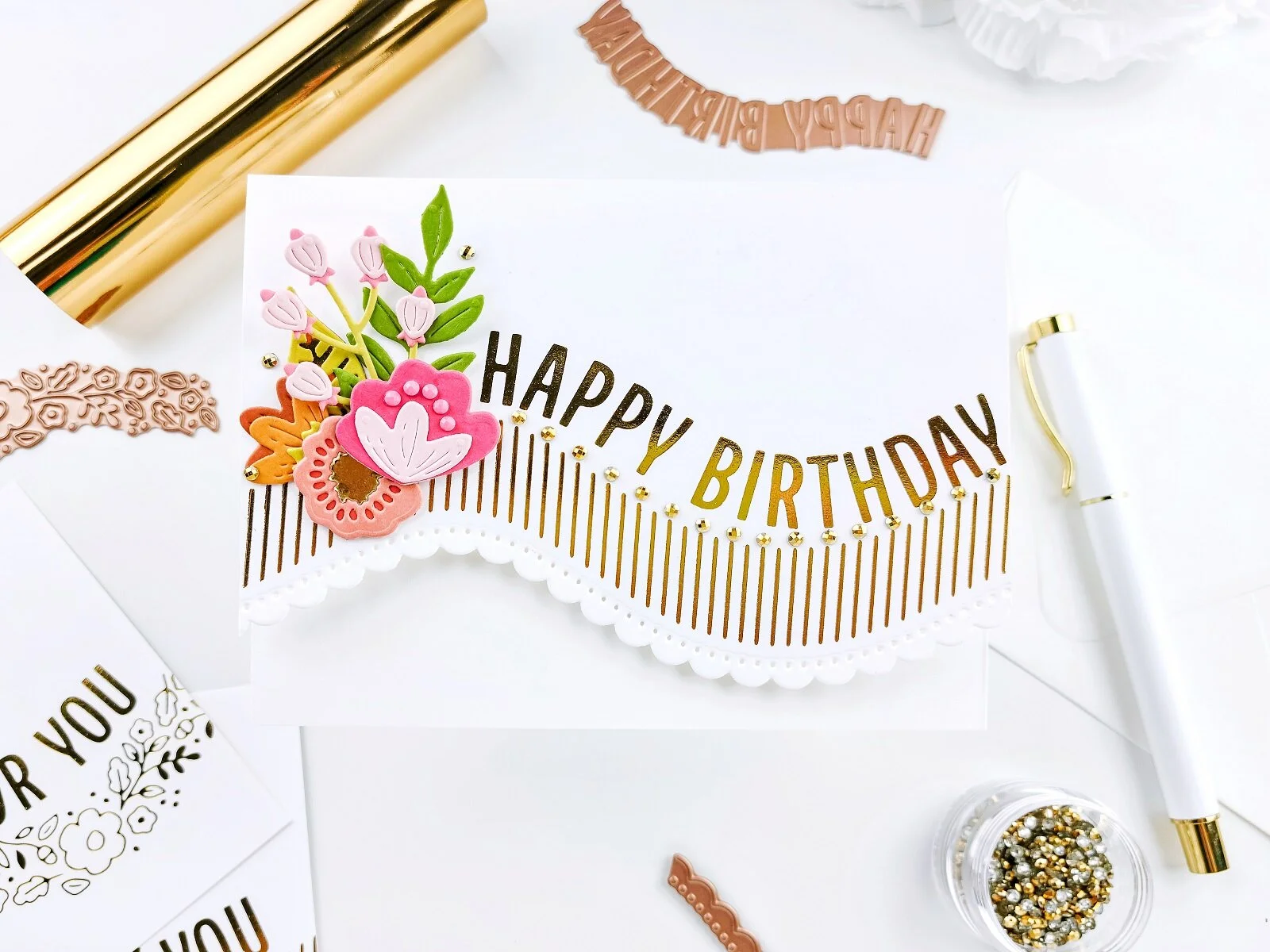 Spellbinders APR-2021 GOM┃Inspiration Card