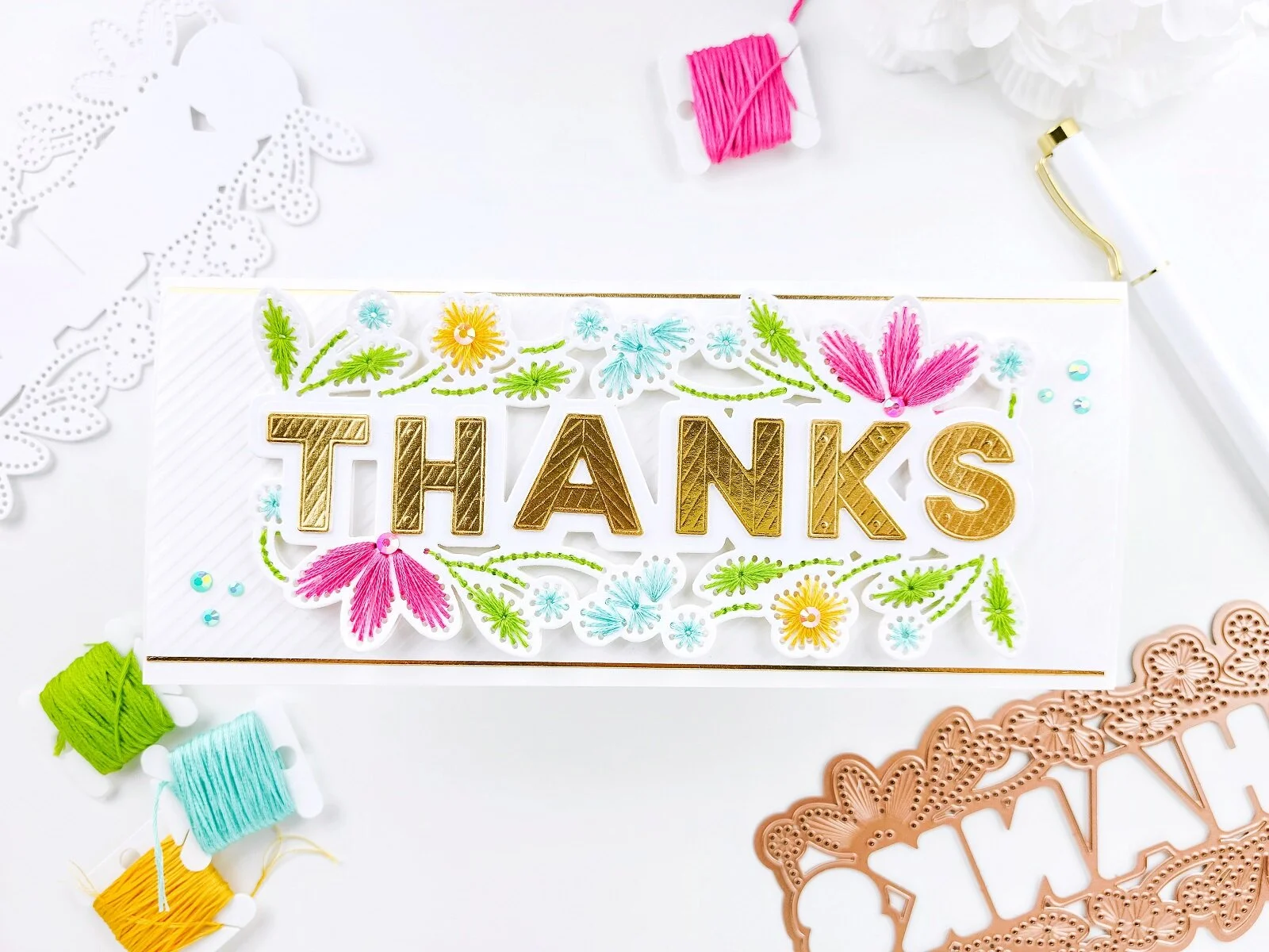 Spellbinders APR-2021 DOM┃Inspiration Card