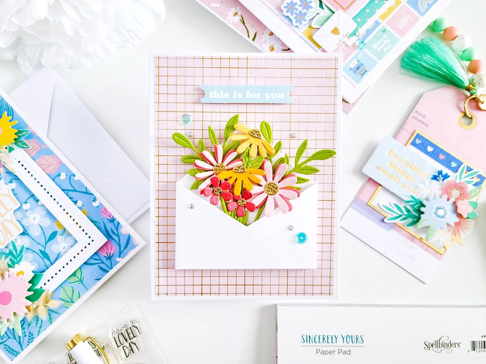 Spellbinders APR-2021 KOM┃Inspiration Cards